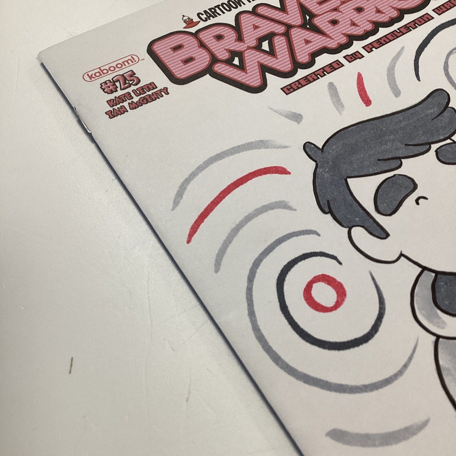Bravest Warriors #25 2014 Original Sketch by Kate Leth signed "To Stephen"4