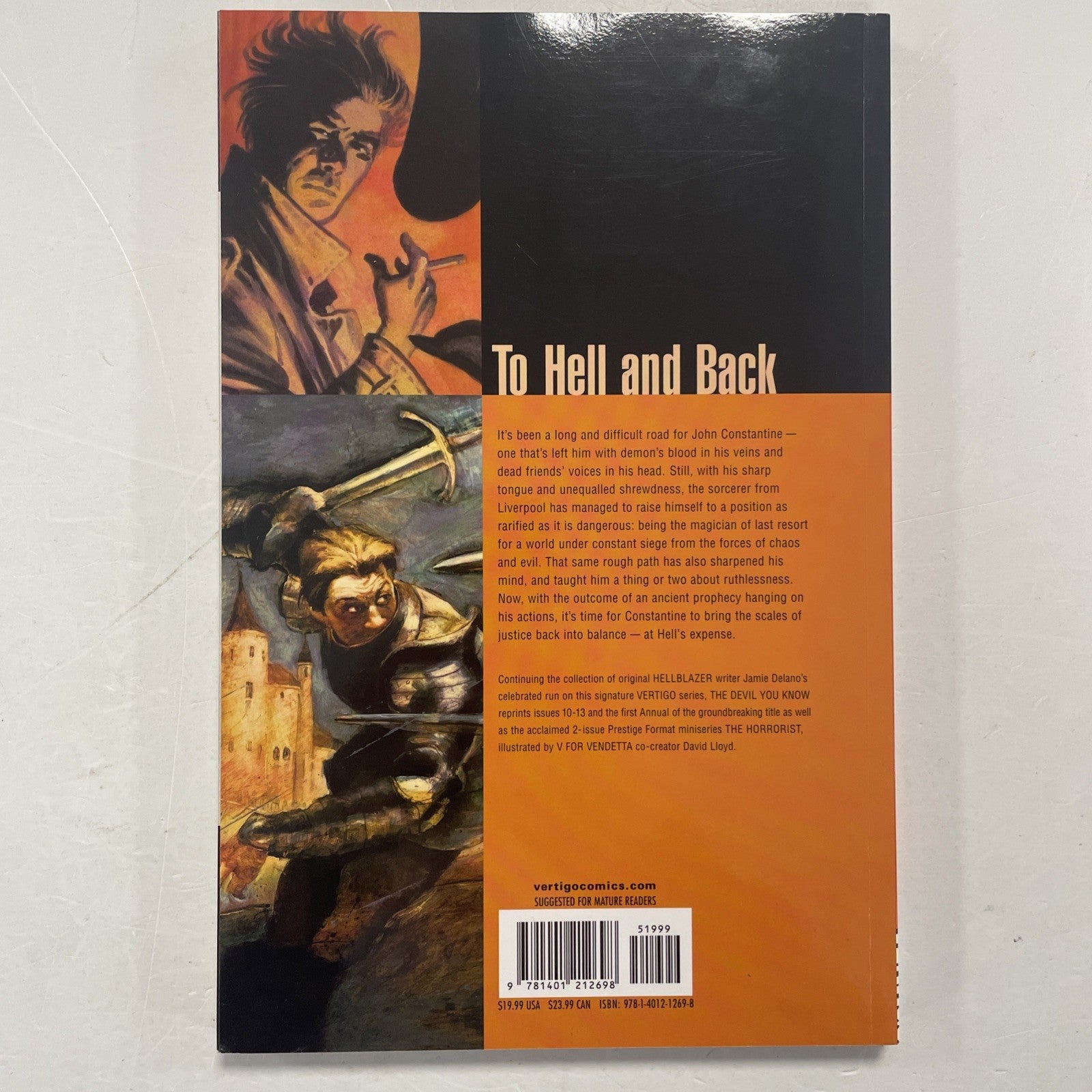 John Constantine Hellblazer: The Devil You Know TPB 20074