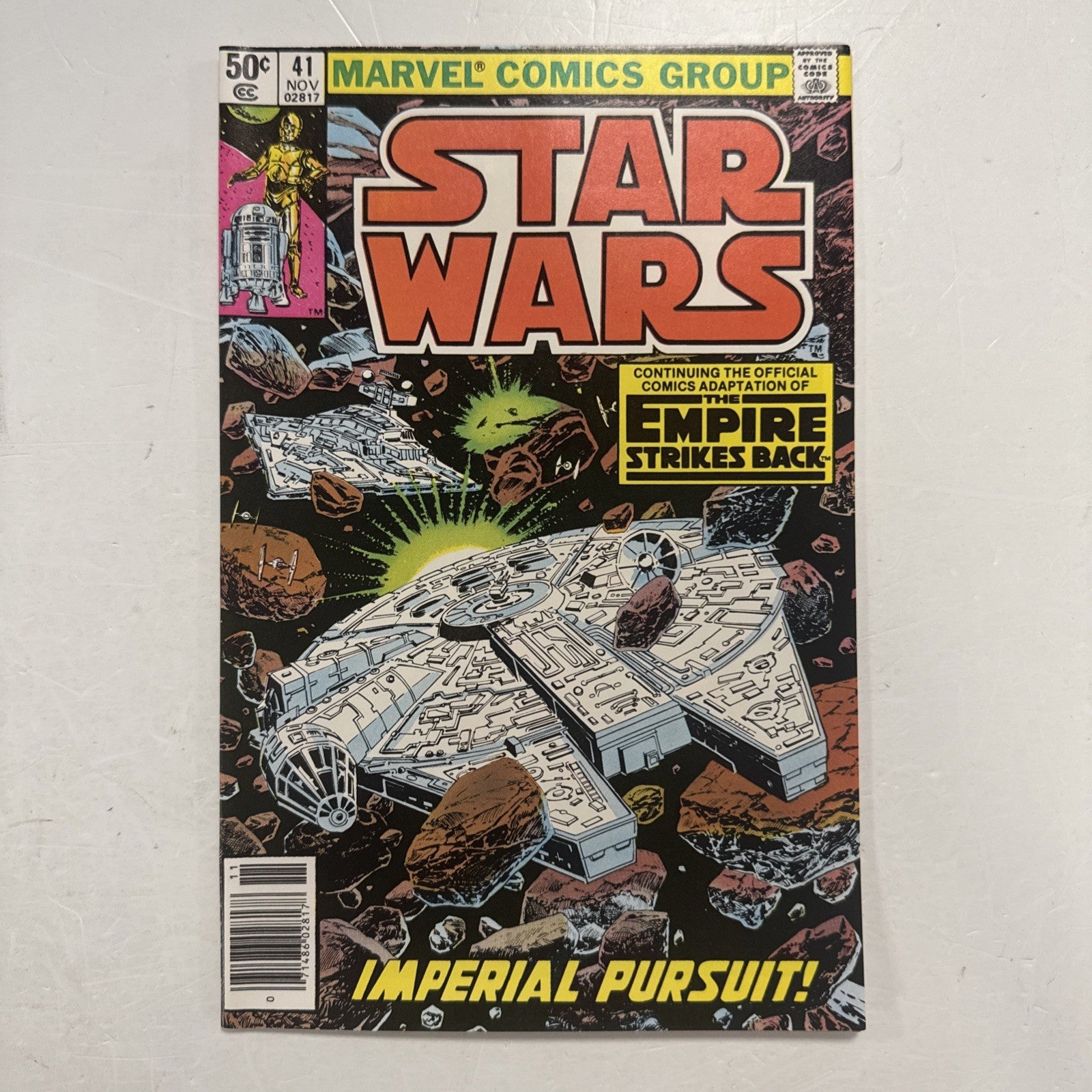 Star Wars #41 1980 VF/NM Newsstand The Empire Strikes Back storyline Part 30