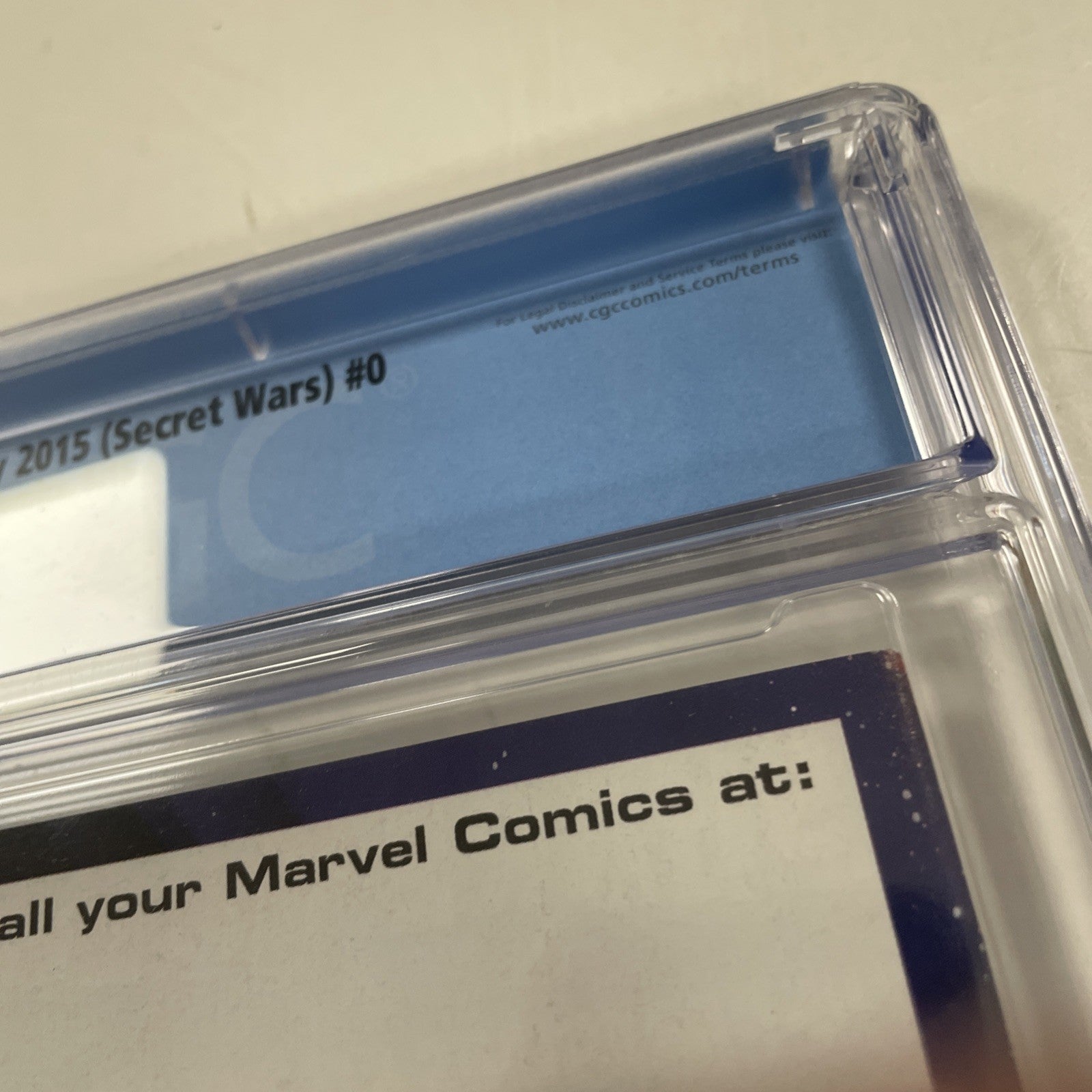 Free Comic Book Day Secret Wars #0 2015 CGC 9.6 **Scuff on top right of CGC Case12