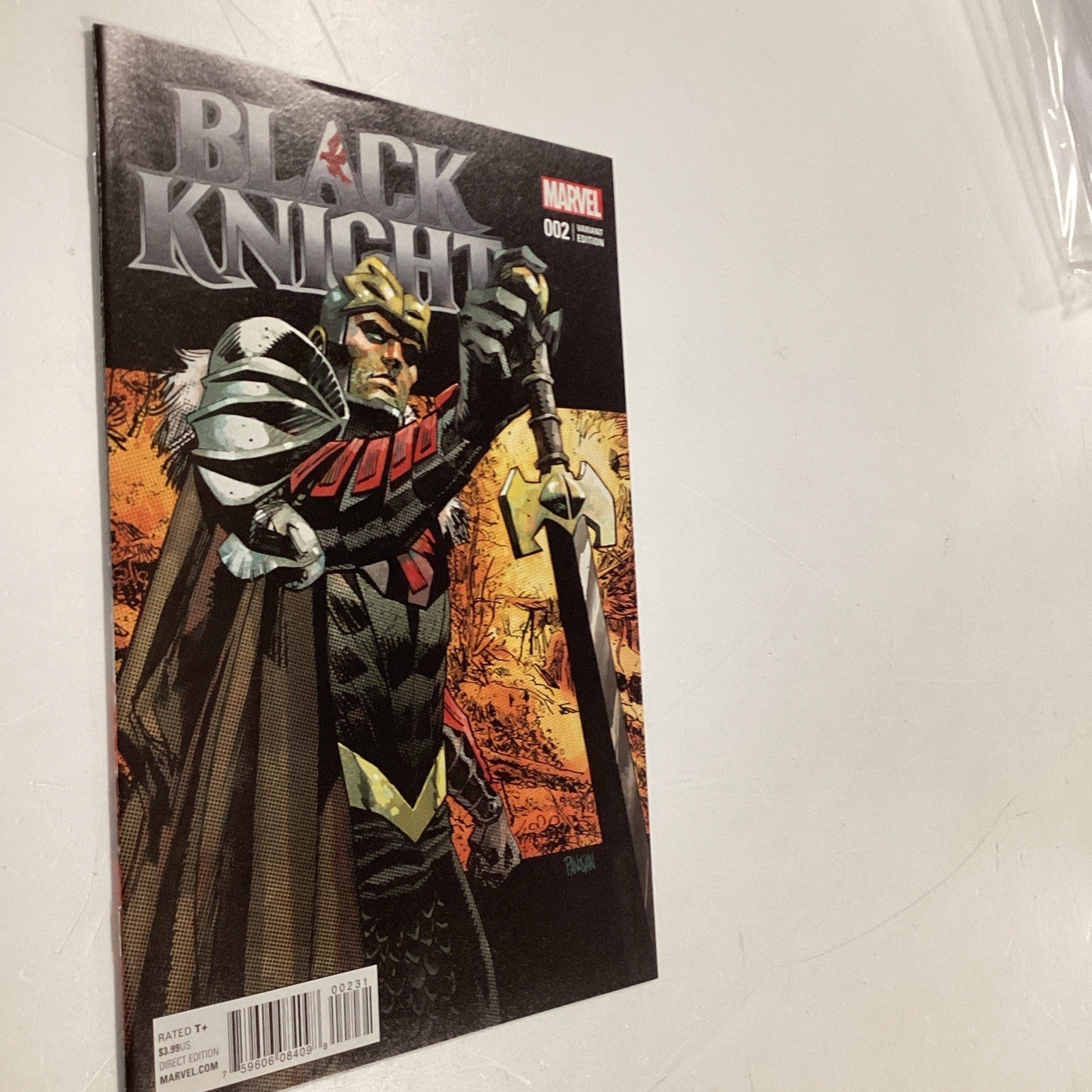 Black Knight #2 2015 NM 1:25 Dan Panosian Incentive Variant3