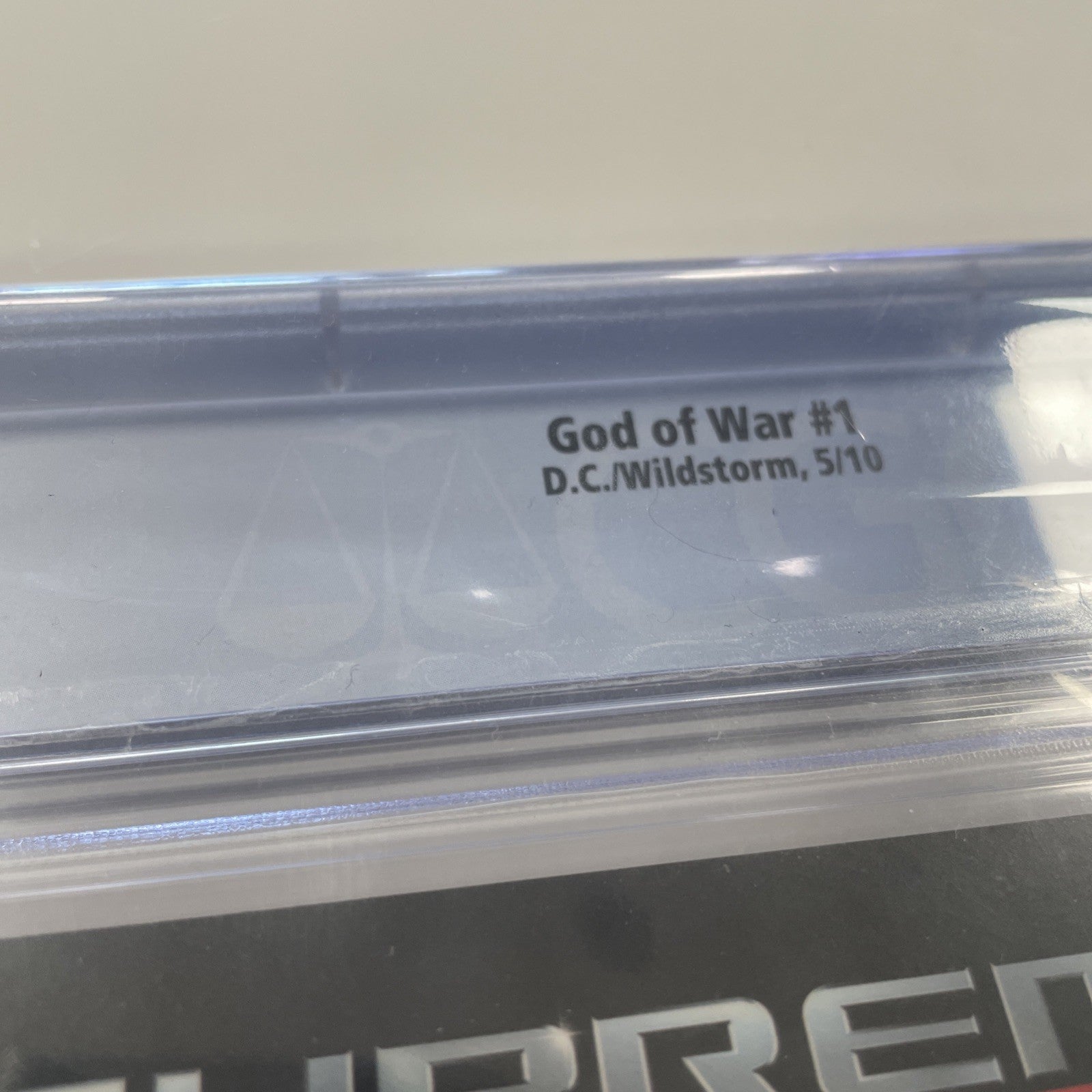 God Of War #1 2010 CGC 9.8 1st Print 1st Appearance of Kratos5