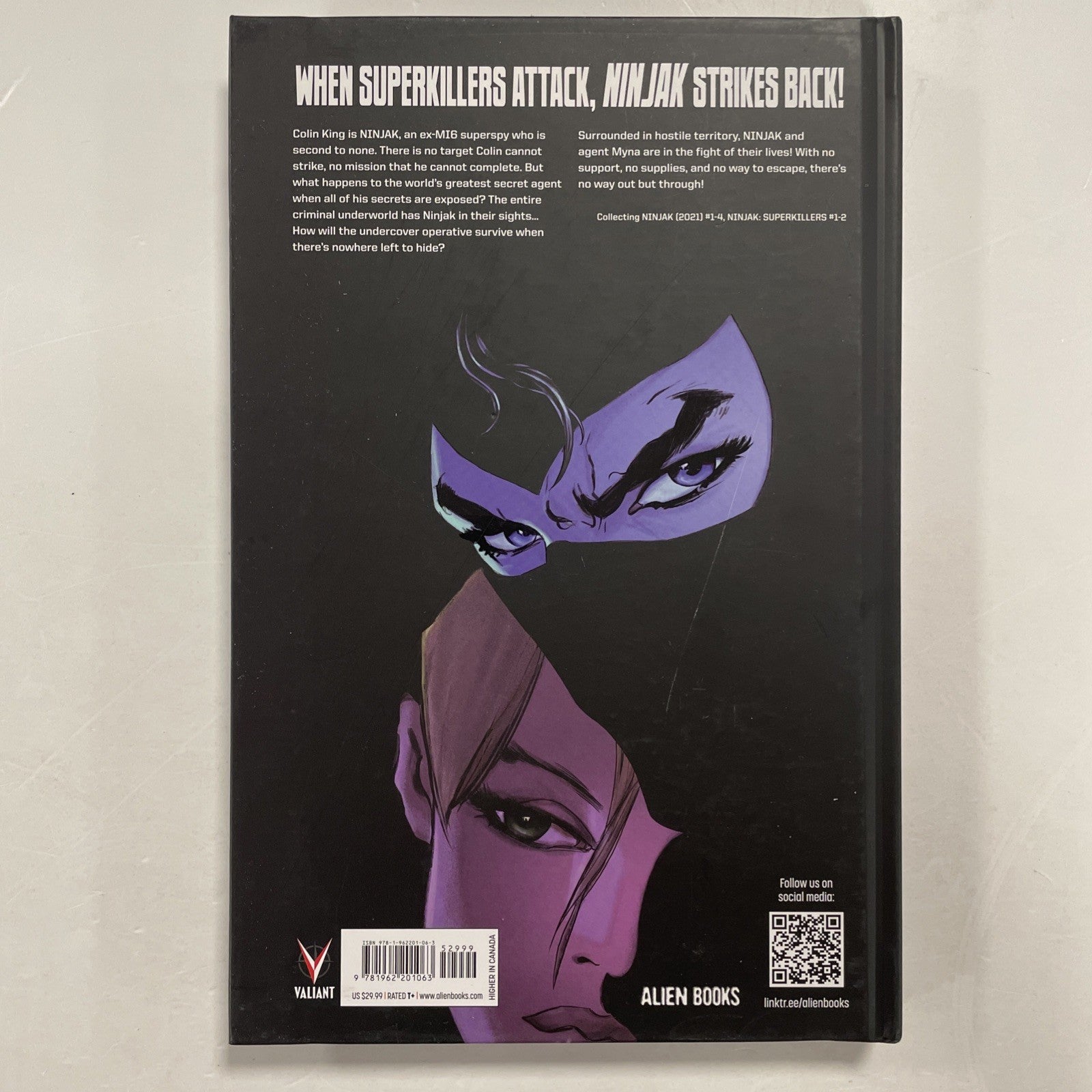 Ninjak: Superkillers Valiant Alien Books 2024 (Hardcover)4