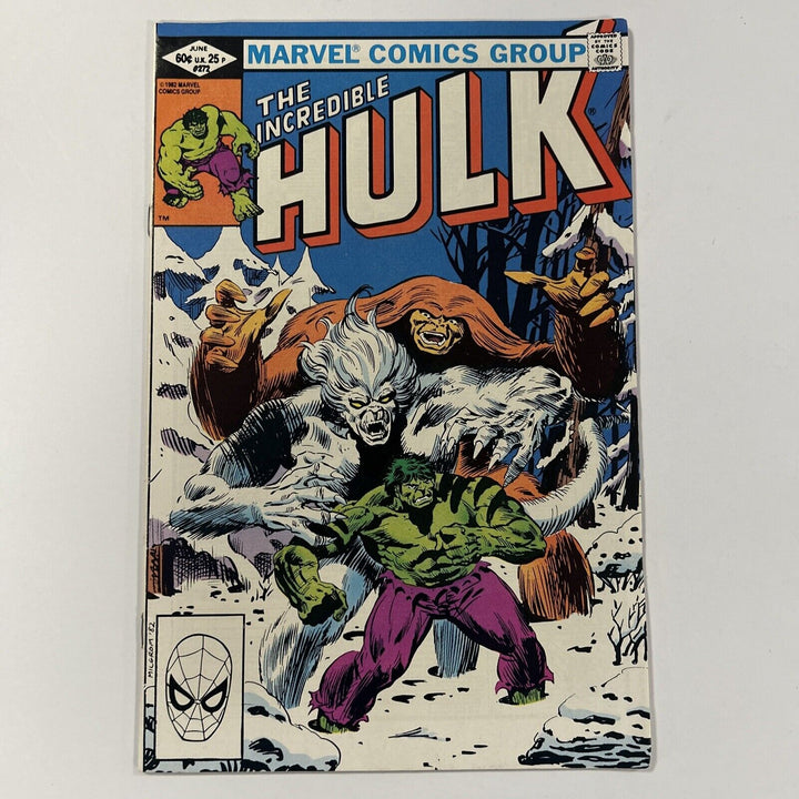 Incredible Hulk #272 VF 1982