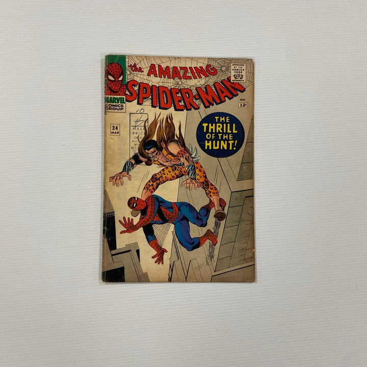 Amazing Spider-Man #34 1966 VG Cent Copy