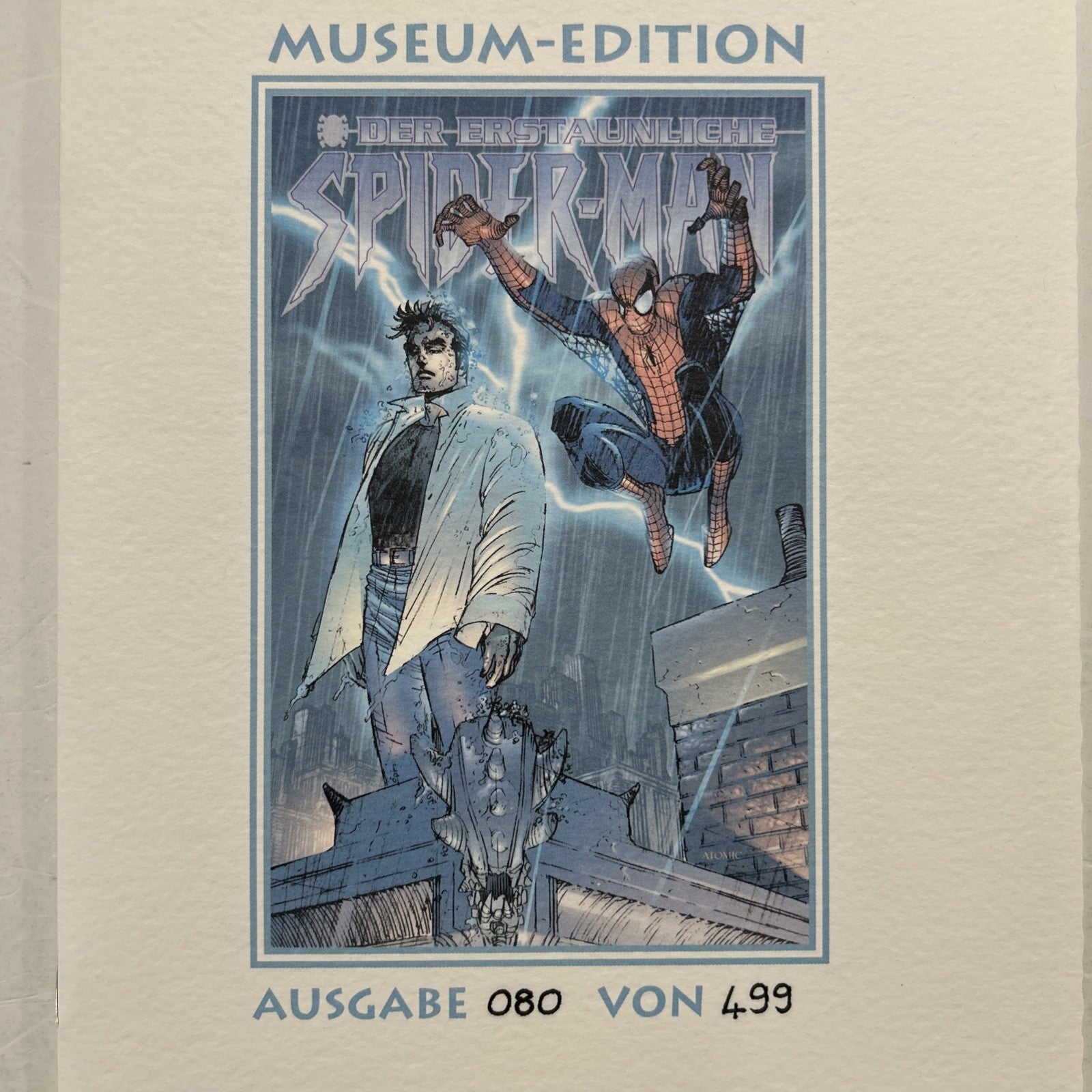 Amazing Spider-man # 1 2001 German Museum Edition Variant 80/4992