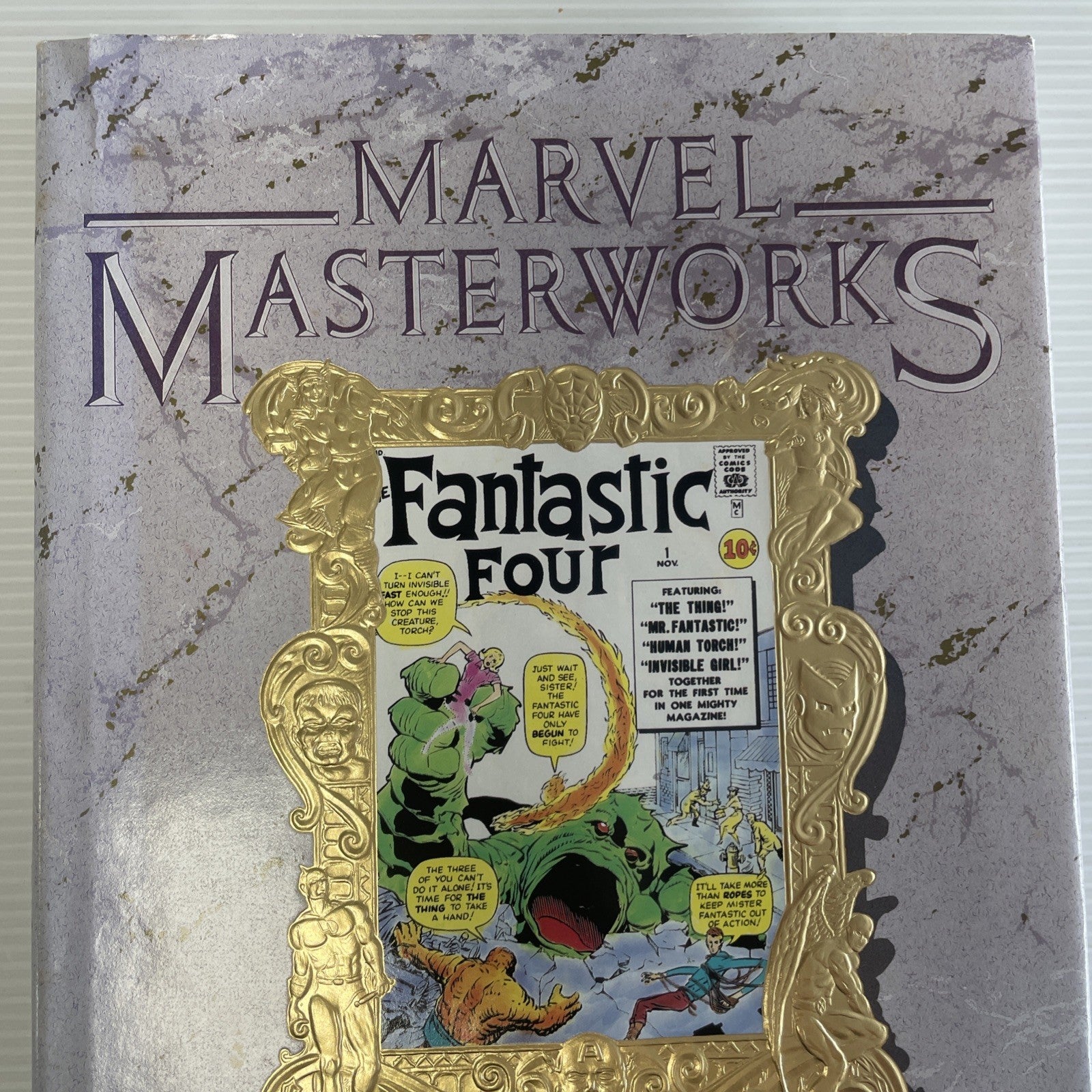 Marvel Masterworks Fantastic Four Nos 1-10 by Stan Lee & Jack Kirby HC Book1