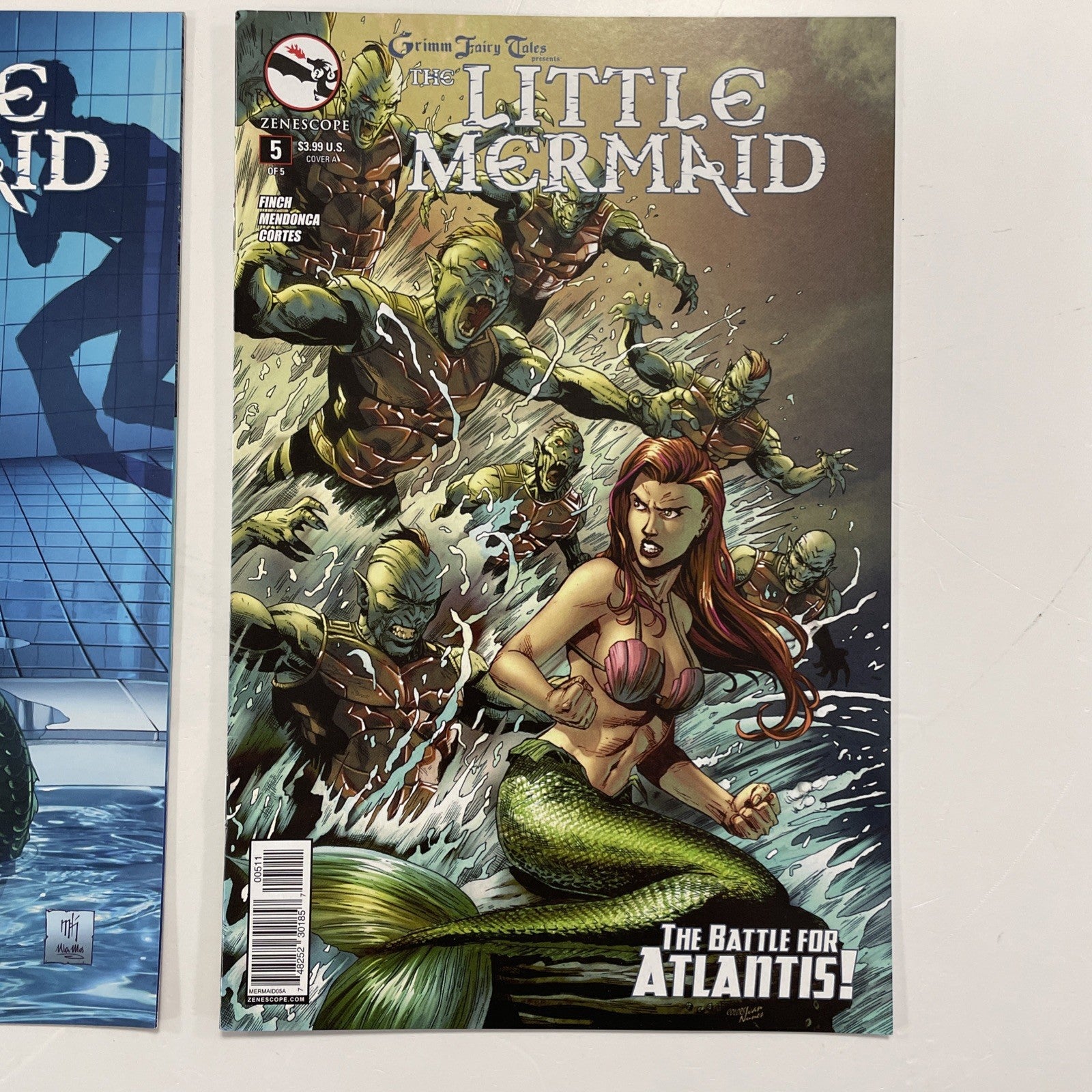 Grimm Fairy Tales Presents Little Mermaid #1-5 2015 Complete Set Zenescope5