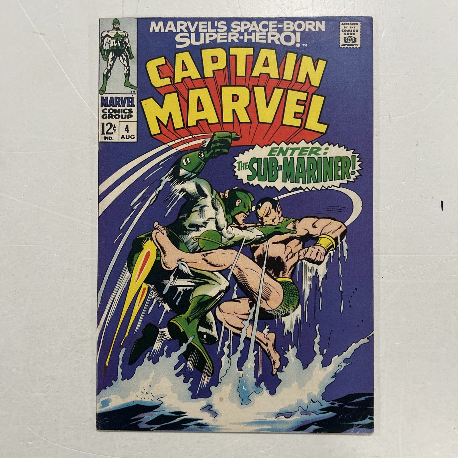Captain Marvel #4 1968 VG/FN0