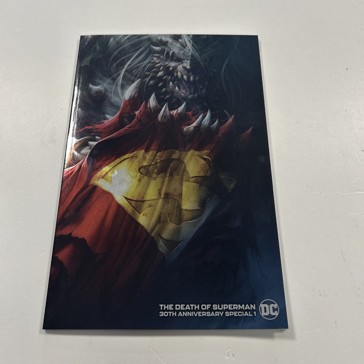 Death Of Superman 30th Anniversary Special #1 2022 NM :25 Mattina Doomsday Foil0
