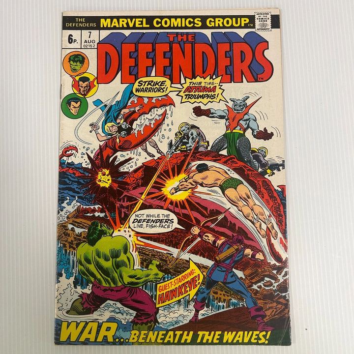 The Defenders #7 1972 FN/VF Pence Copy