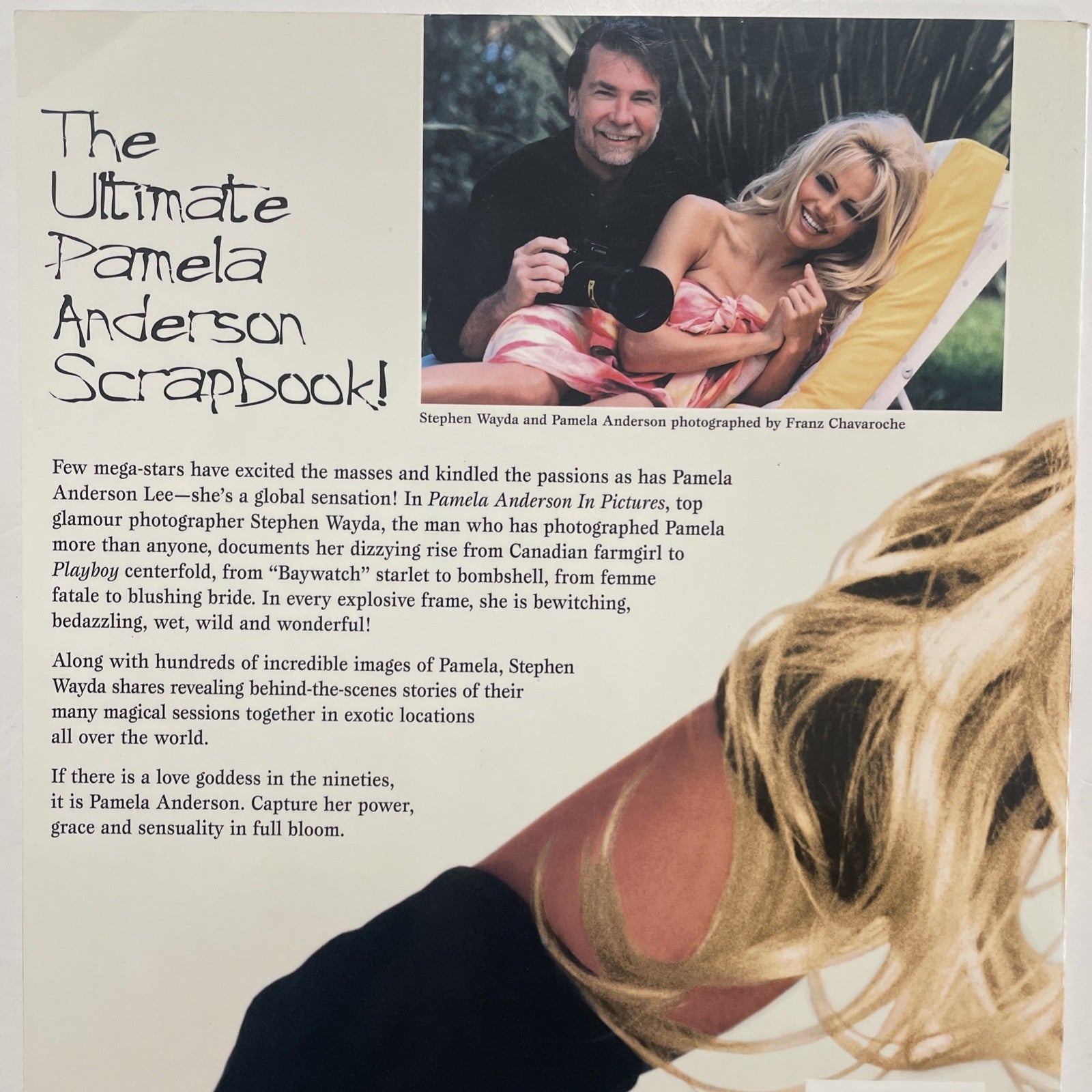 Pamela Anderson in Pictures by Stepgen Wayda Book (Softcover)5