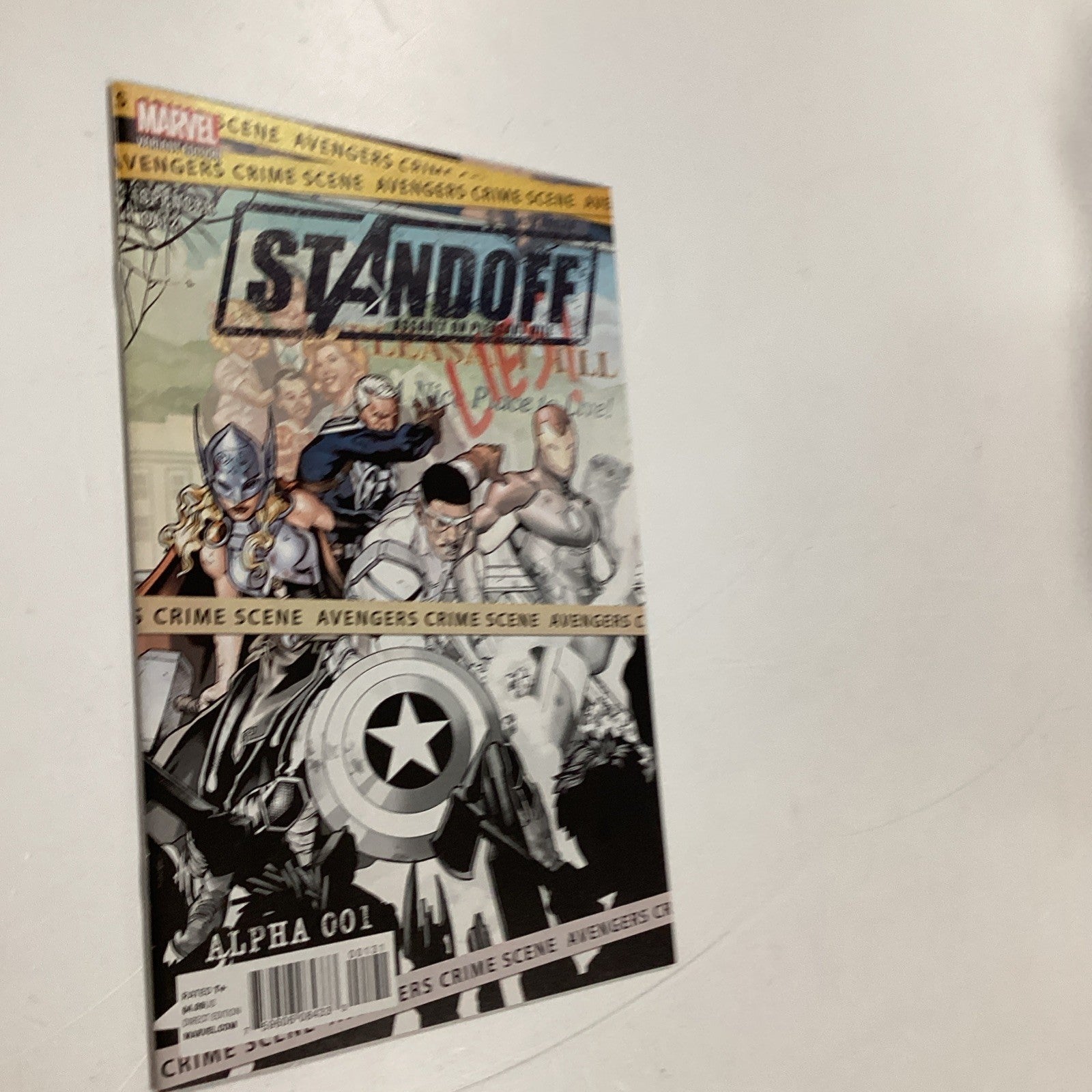 Avengers Standoff Assault On Pleasant Hill 2016 NM Alpha 001 Arthur Adams Varian3