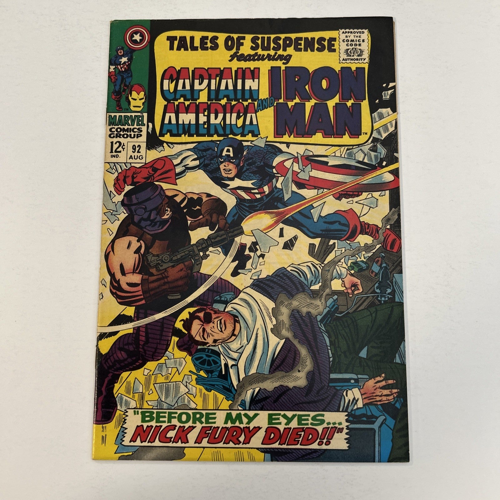 Tales of Suspense #92 1967 FN+0