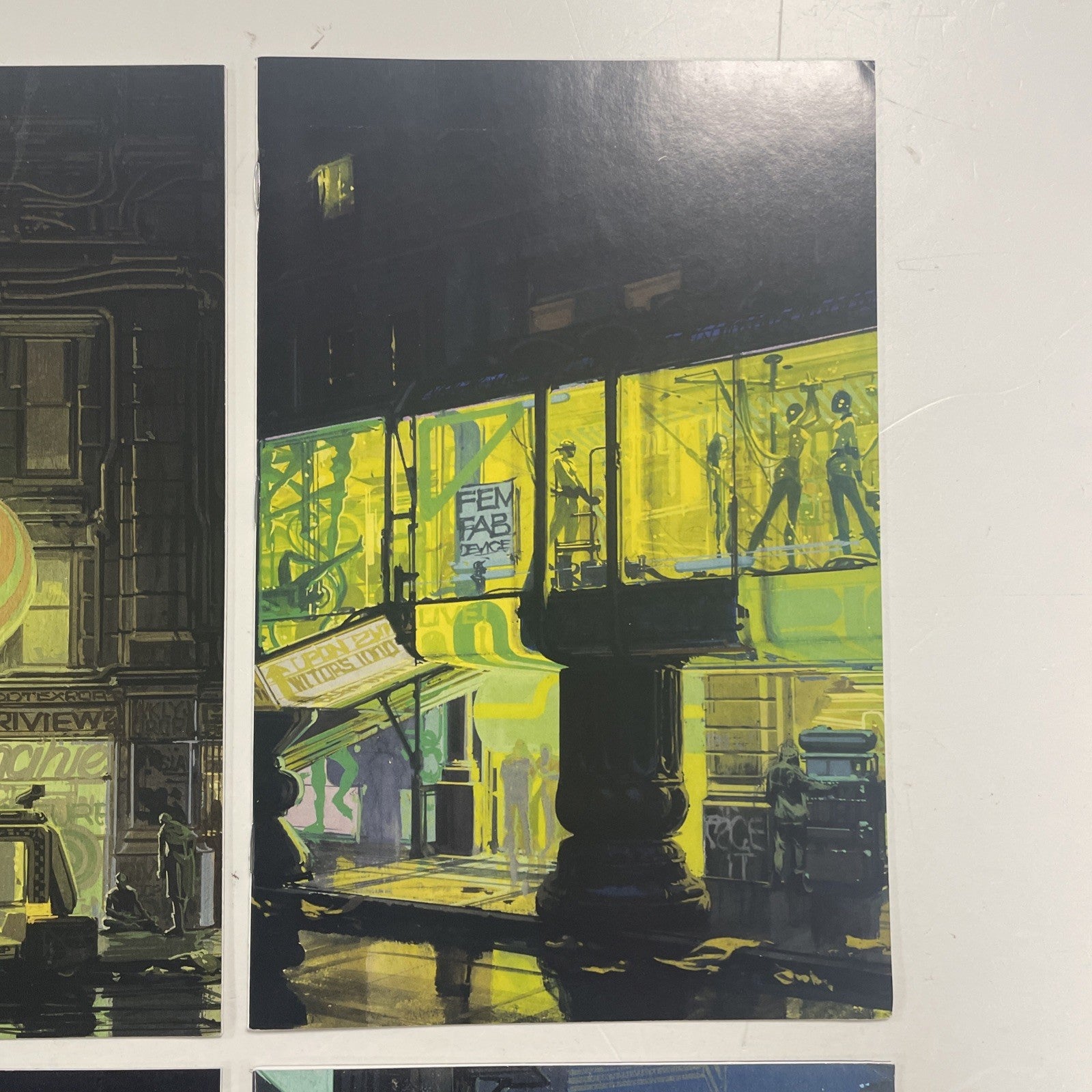 Blade Runner 2019 #5, #6, #7, #8 Syd Mead NYCC Virgin Variant set2