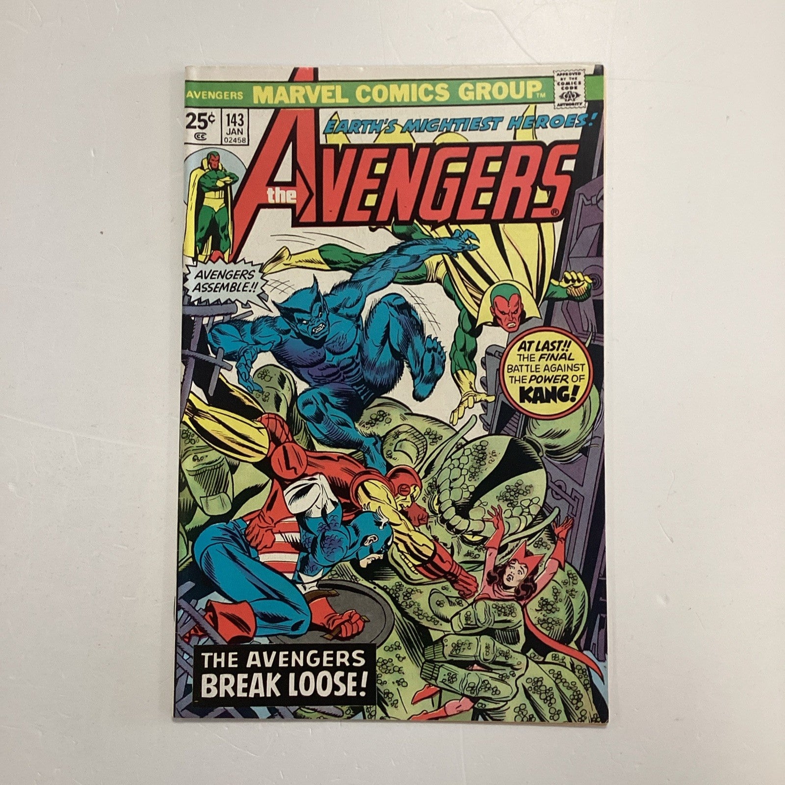 Avengers #143 1976 FN0