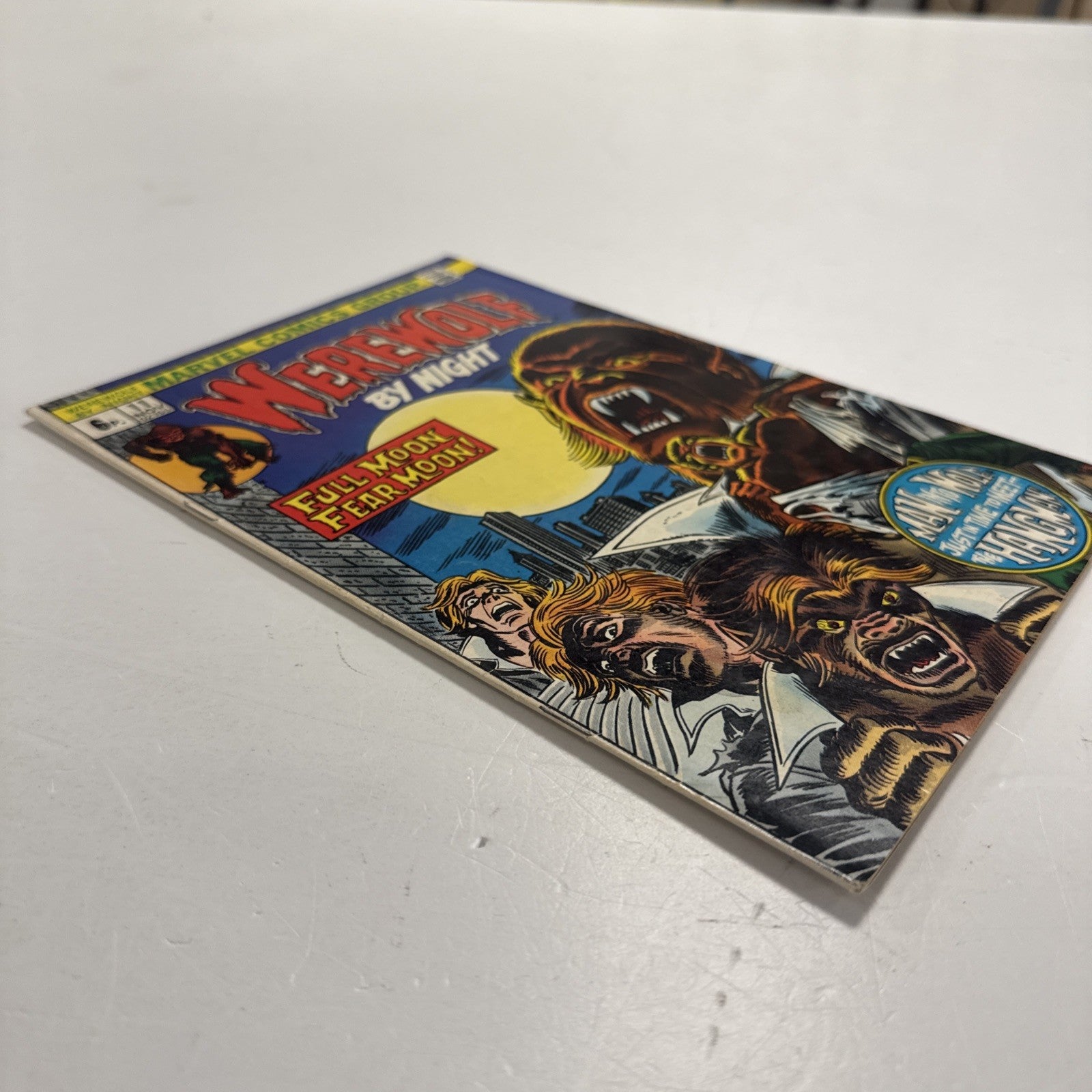 Werewolf by Night #11 1974 FN Pence Copy3