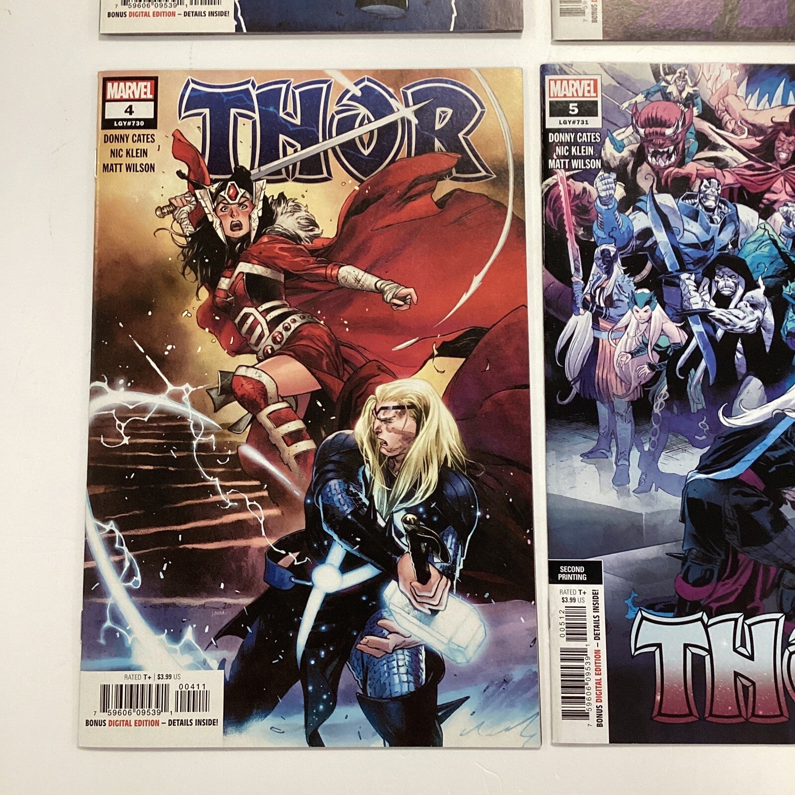 Thor #1-6 2020 VF/NM 1st App Black Winter, Black Infinity Gauntlet & More4