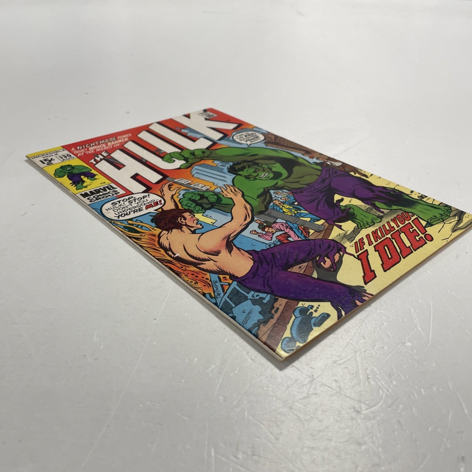 Incredible Hulk #130 1970 FN/VF3