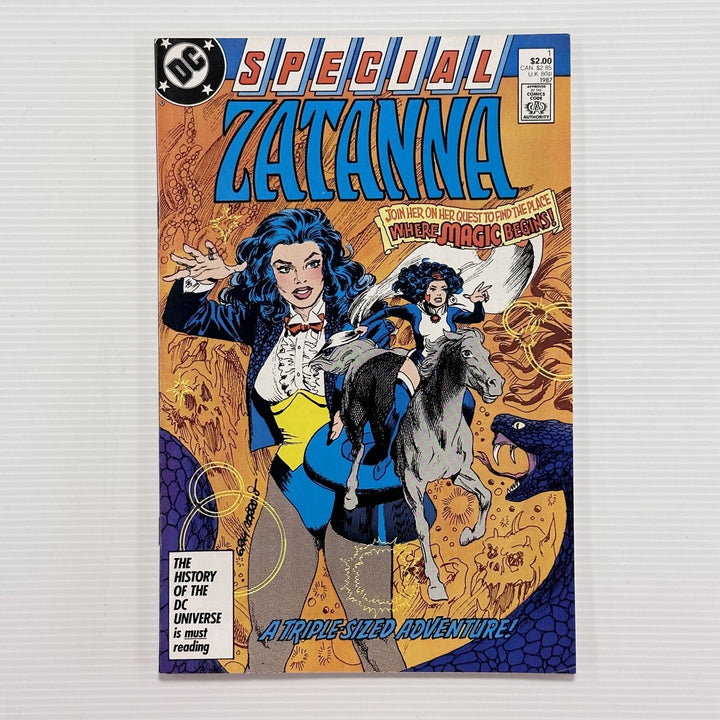 Zatanna Special #1 1987 VF/NM One-shot Gray Morrow art0