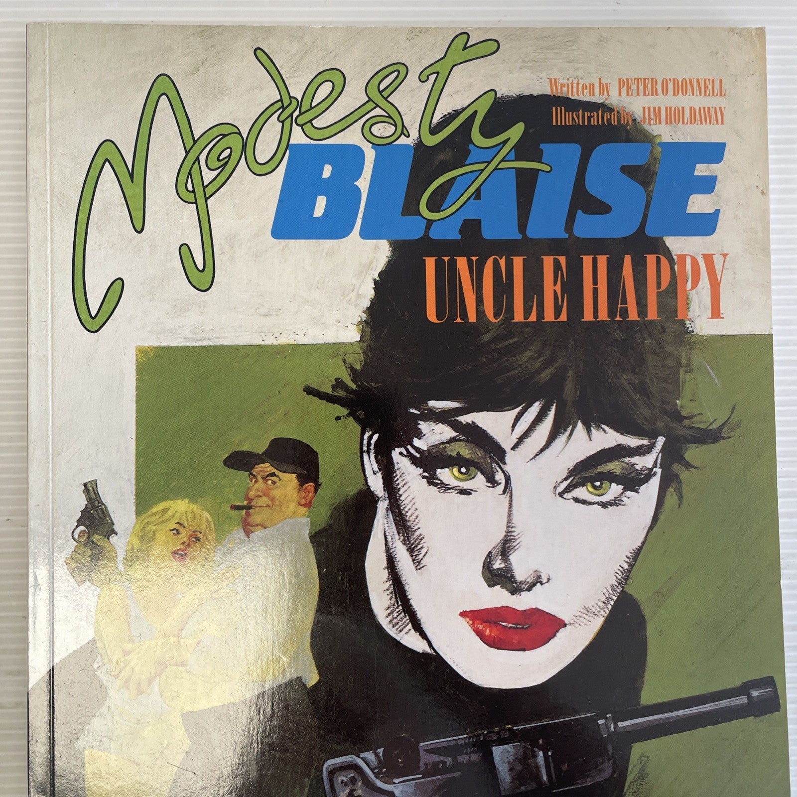 Modesty Blaise: Uncle Happy Titan Books 1990  Graphic Novel1