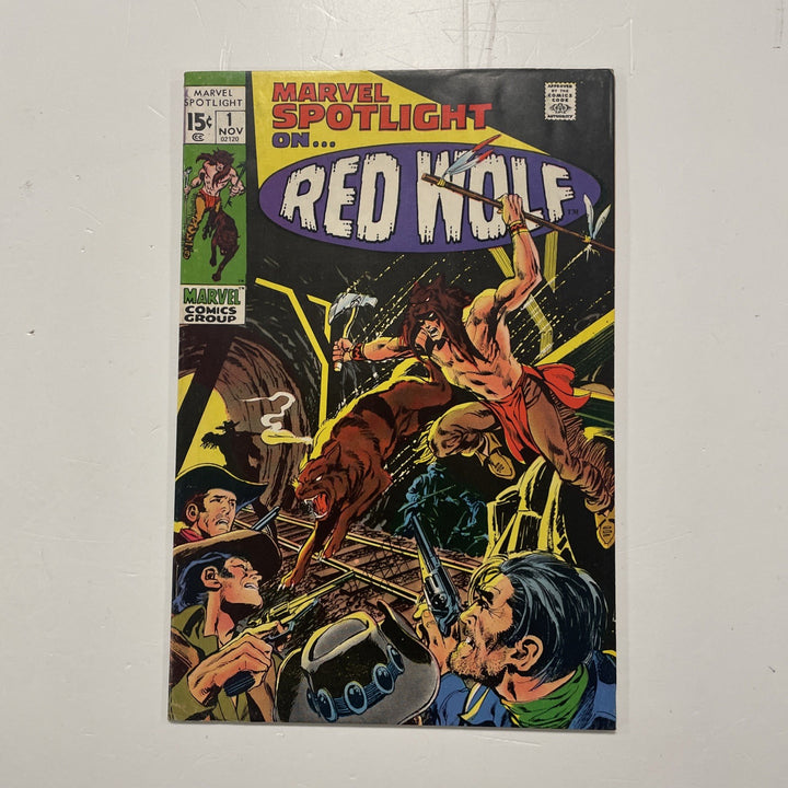 Marvel Spotlight #1 1971 VG+ 1st Solo Series & Origin Of Red Wolf0