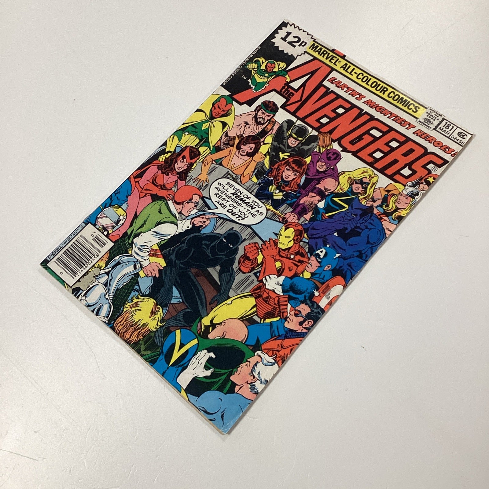 Avengers #181 1978 FN/VF Scott Lang Ant Man Pence Copy6