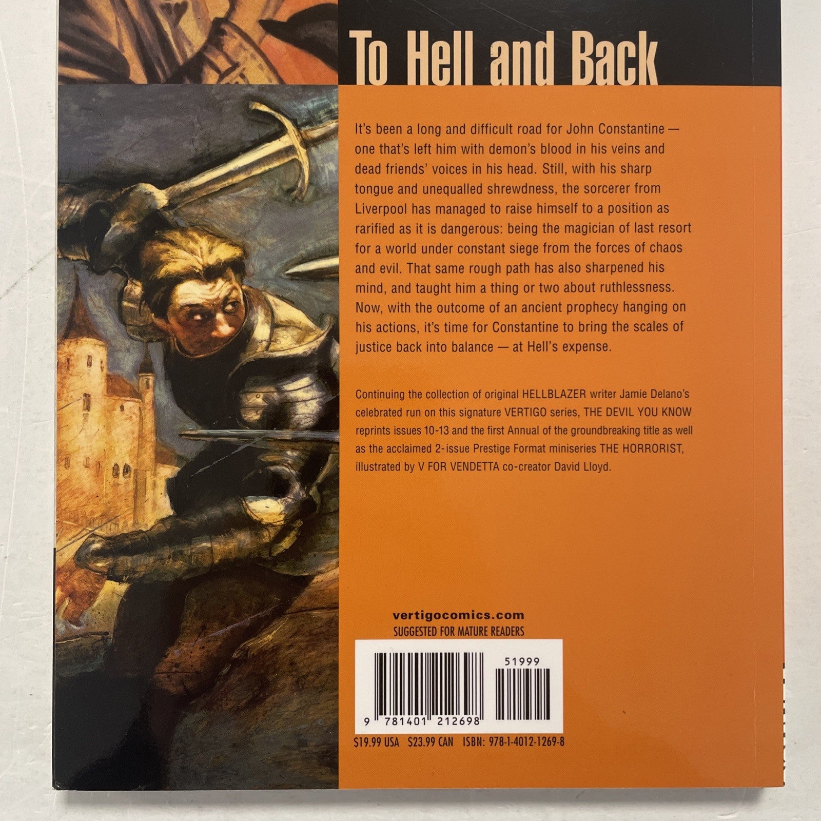 John Constantine Hellblazer: The Devil You Know TPB 20076