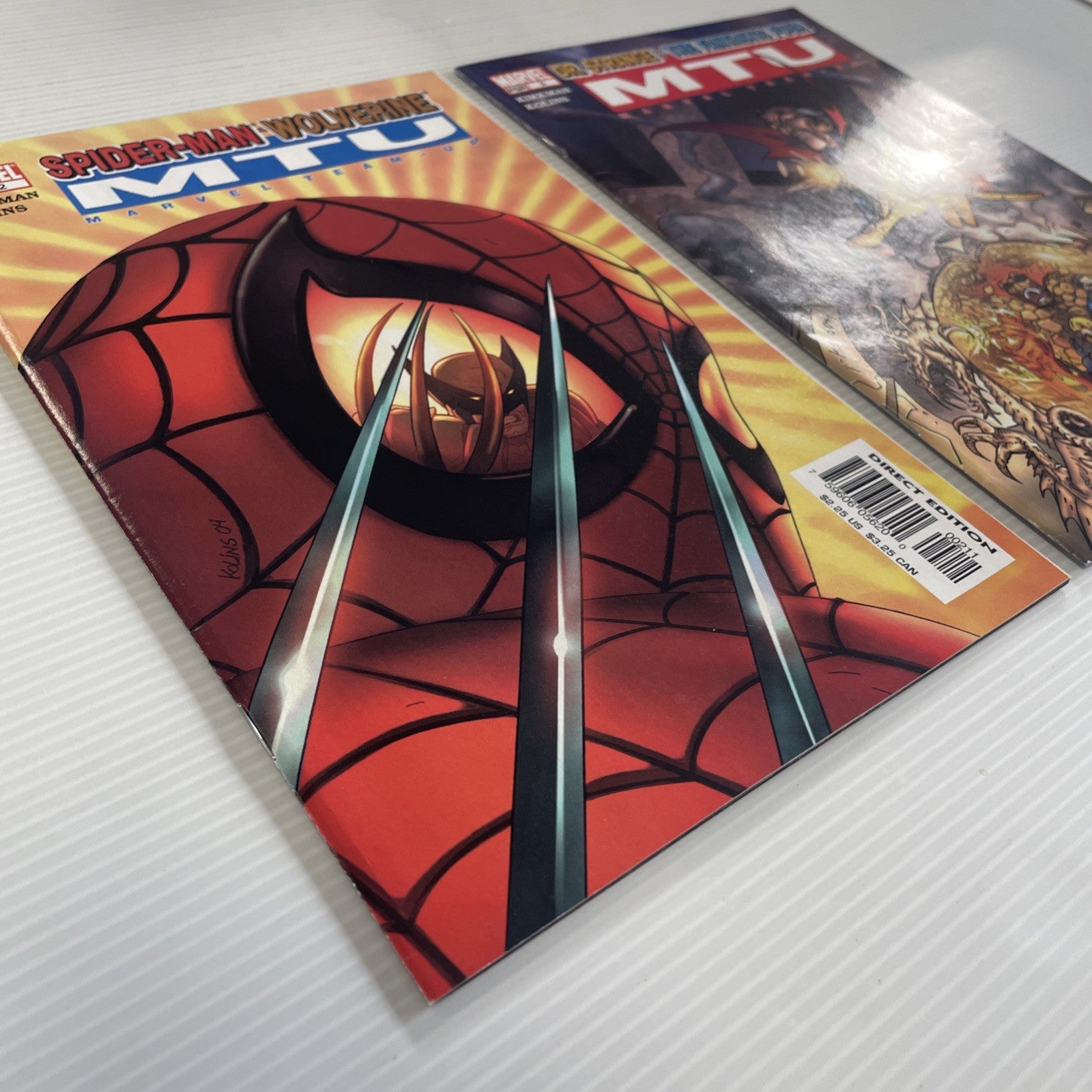 Marvel Team-Up #2 & #3 2004 VF/NM 1st Cameo & Full App of Tony Stark Dr Doom7