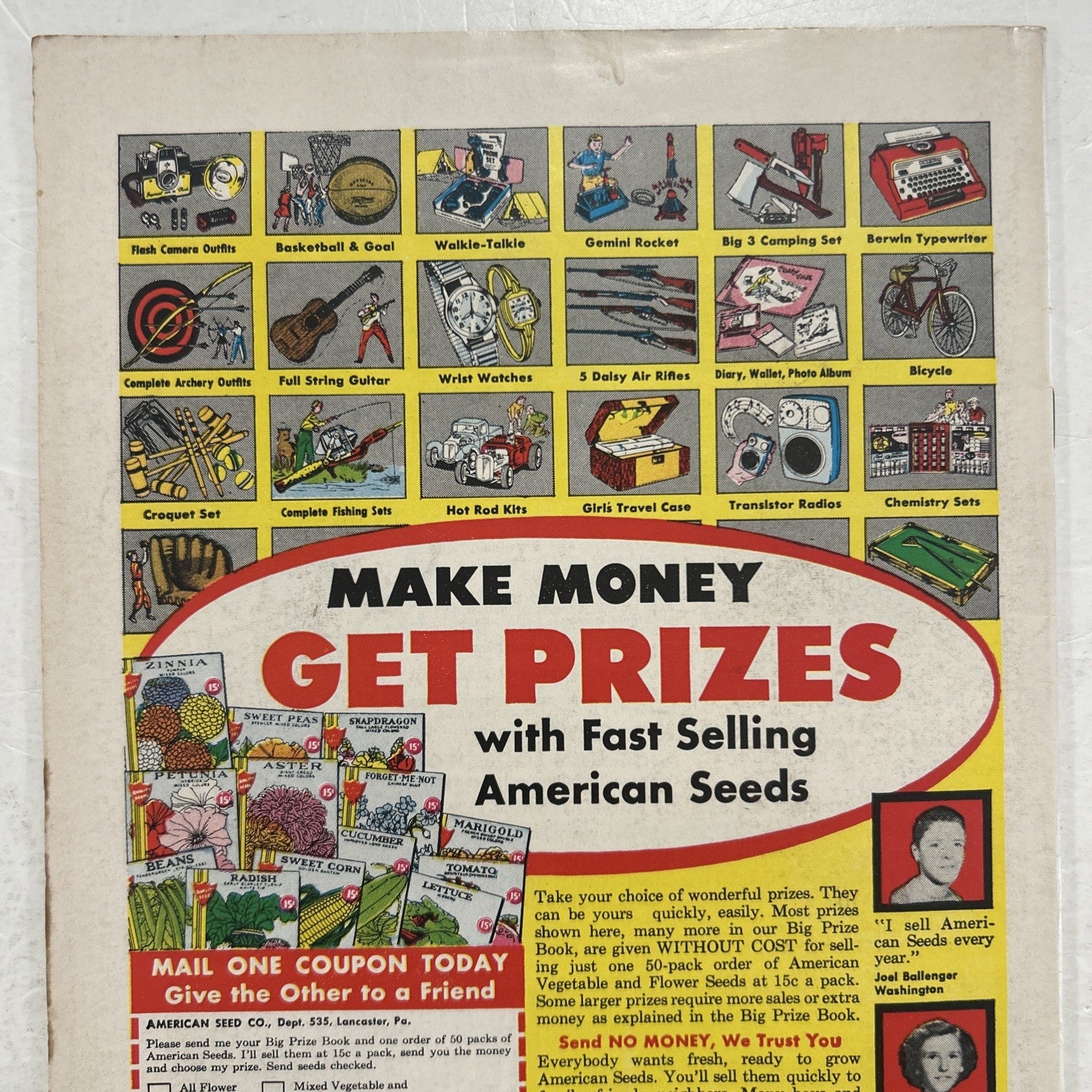 Atom #18 1965 FN/VF Pence Stamp5