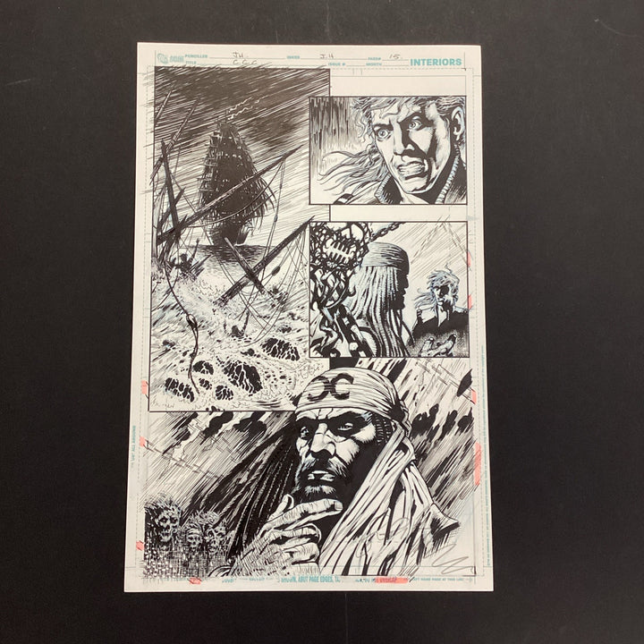 Original Artwork for Before Watchmen Page 15 By John Higgins *See Description0