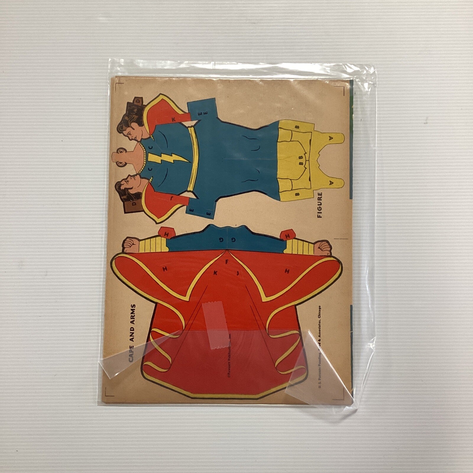 The 3 Flying Marvels Wartime Paper Toy Fawcett Publications (5)4