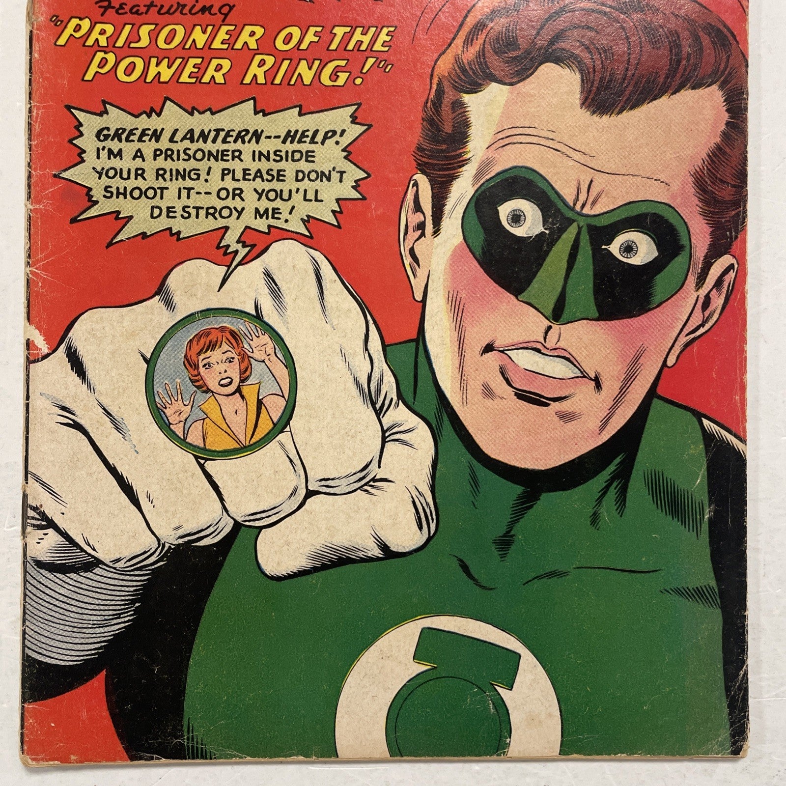 Green Lantern #10 1962 VG- 1st 12 Cent Issue Pence Stamp2