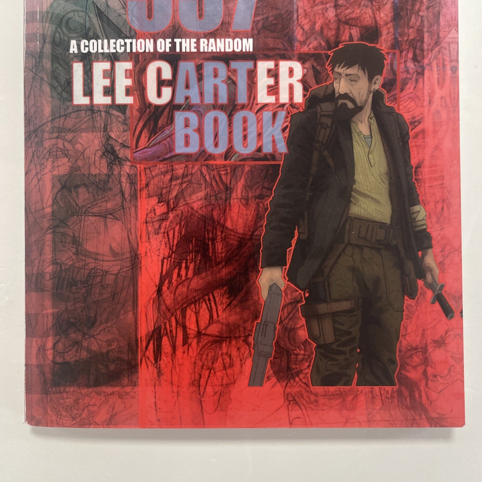 337 Lee Carter Boom A collection of the Random With 4 Signed Prints1