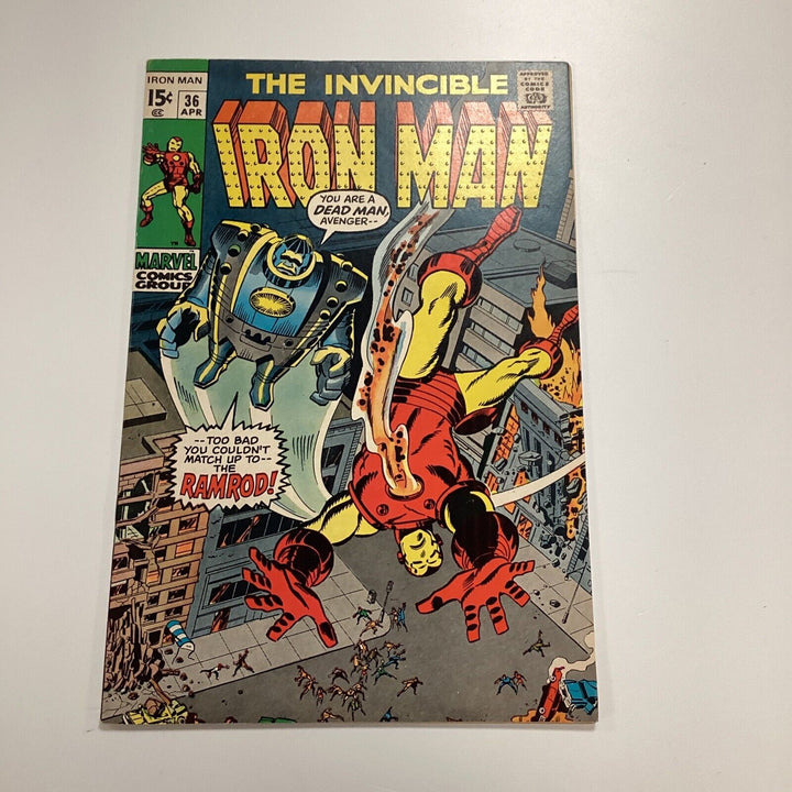 Iron Man #36 1970 VF