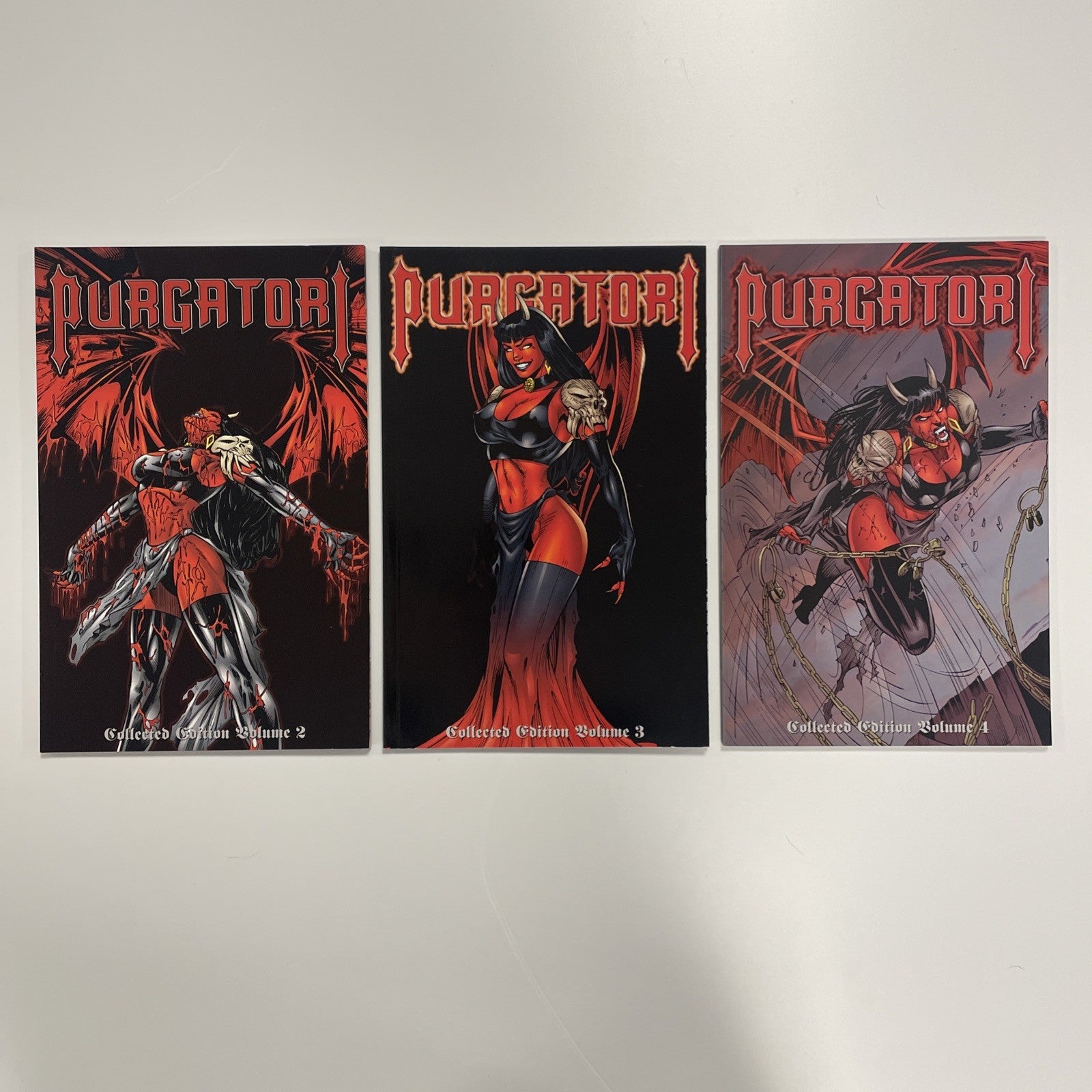 Purgatori Collected Edition Volume 2, 3 & 4 2000 Chaos! Comics TPB x30