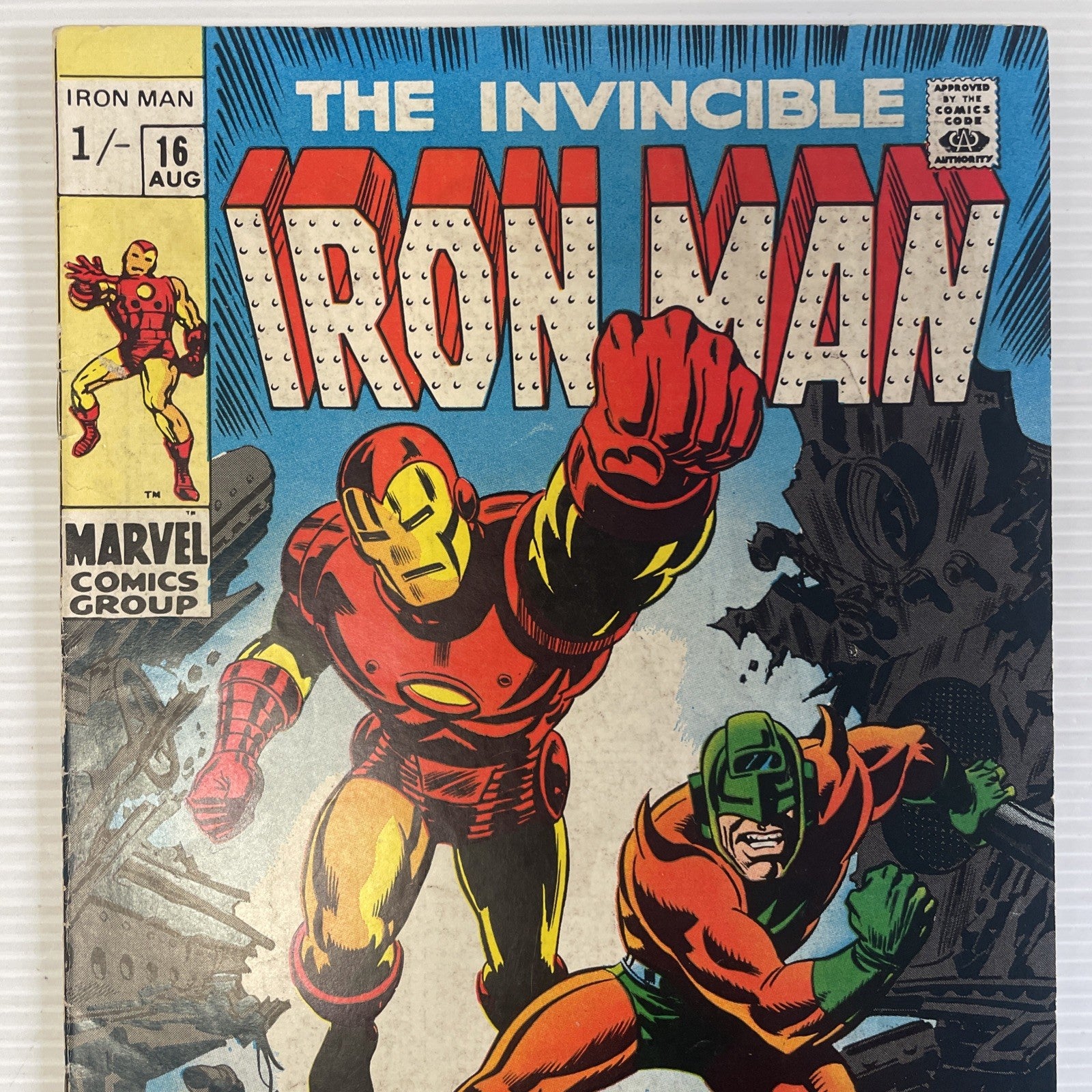 Iron Man #16 1969 FN- Pence Copy1
