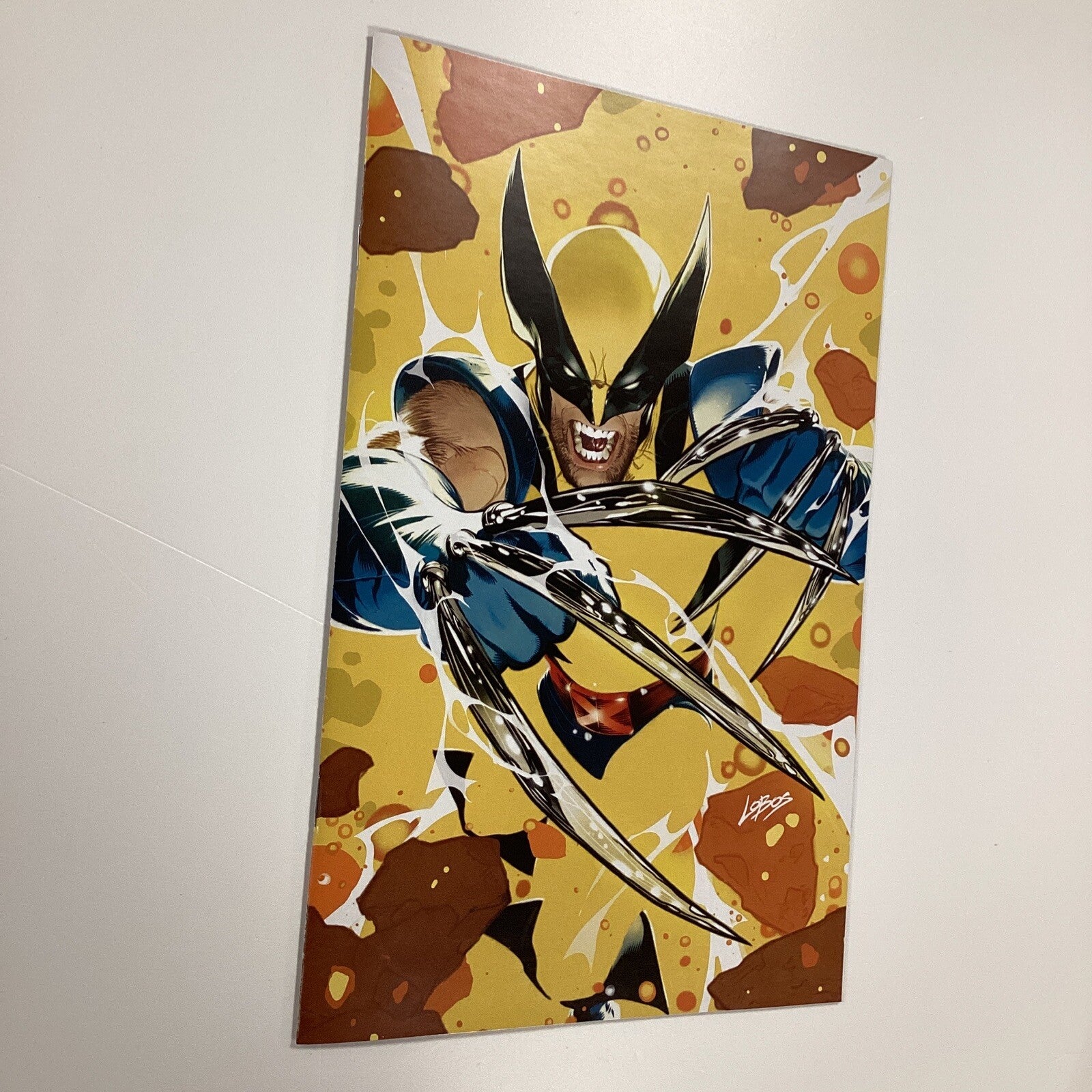 Wolverine #3 NM 2025 1:50 Lobos Virgin Variant3