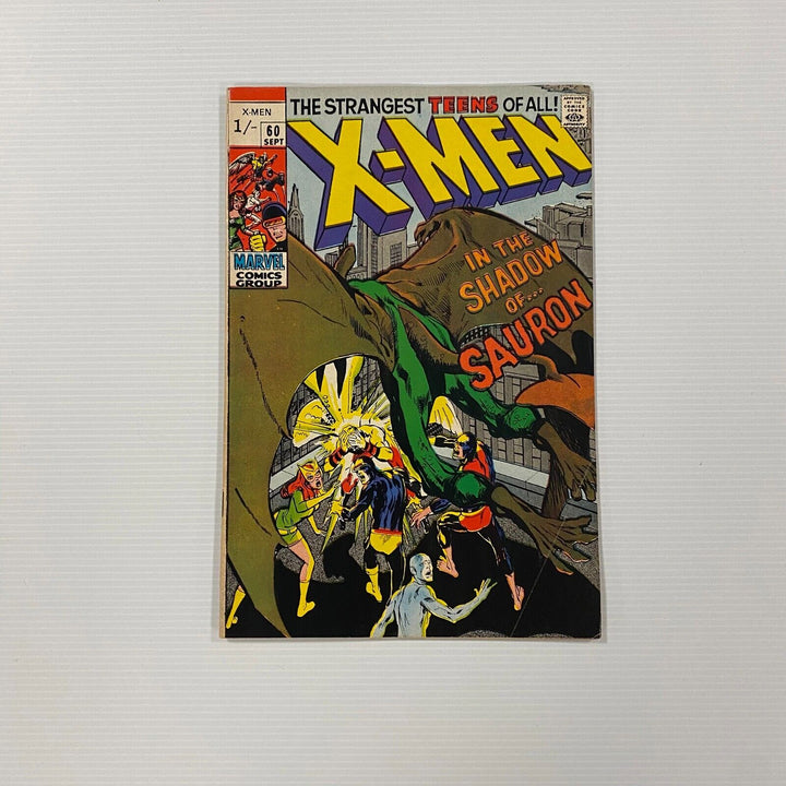 X-Men #60 1969 FN- 1st Appearance Sauron Pence Copy