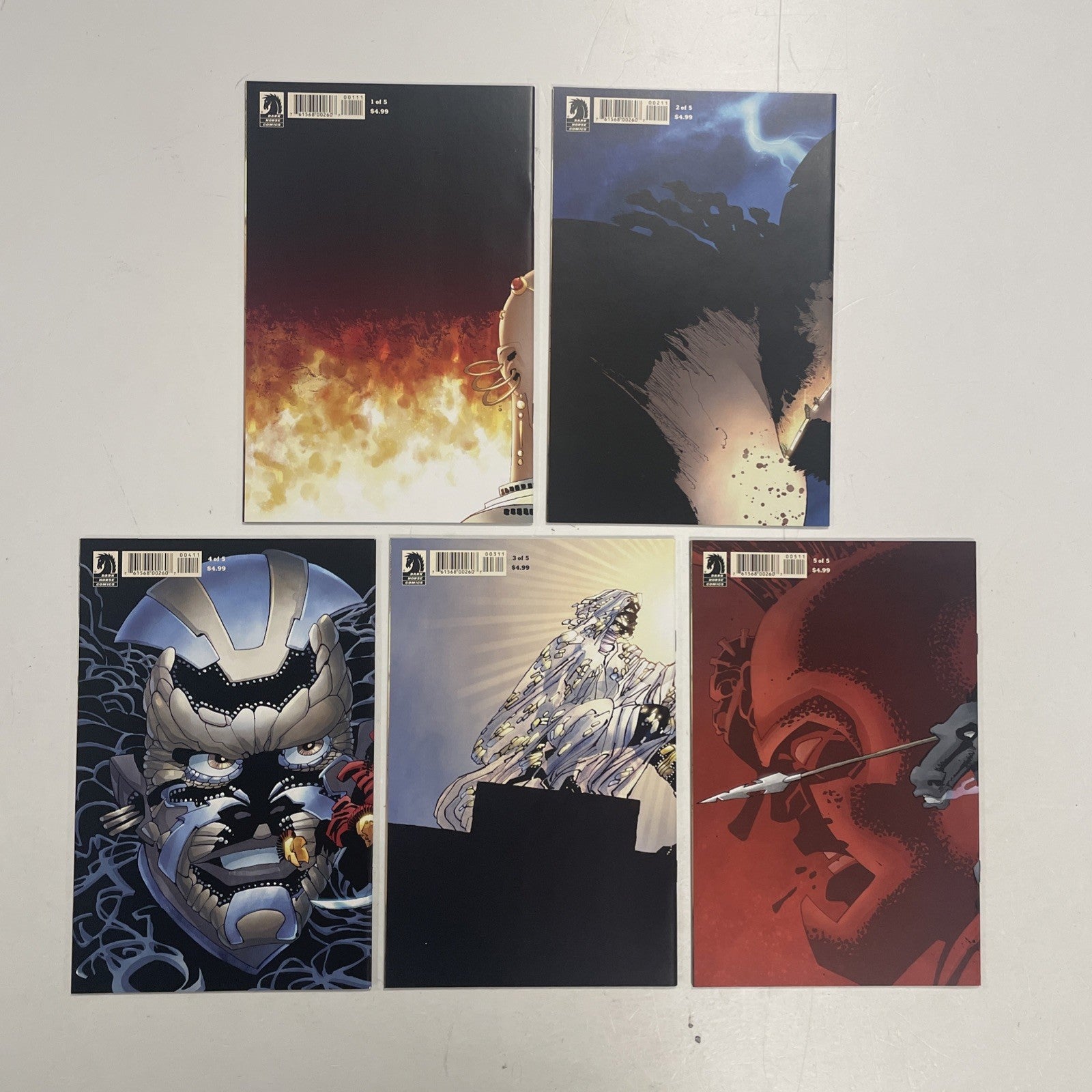 Xerxes #1-5  2018 Complete Mini Series Frank Millar Dark Horse Comics7