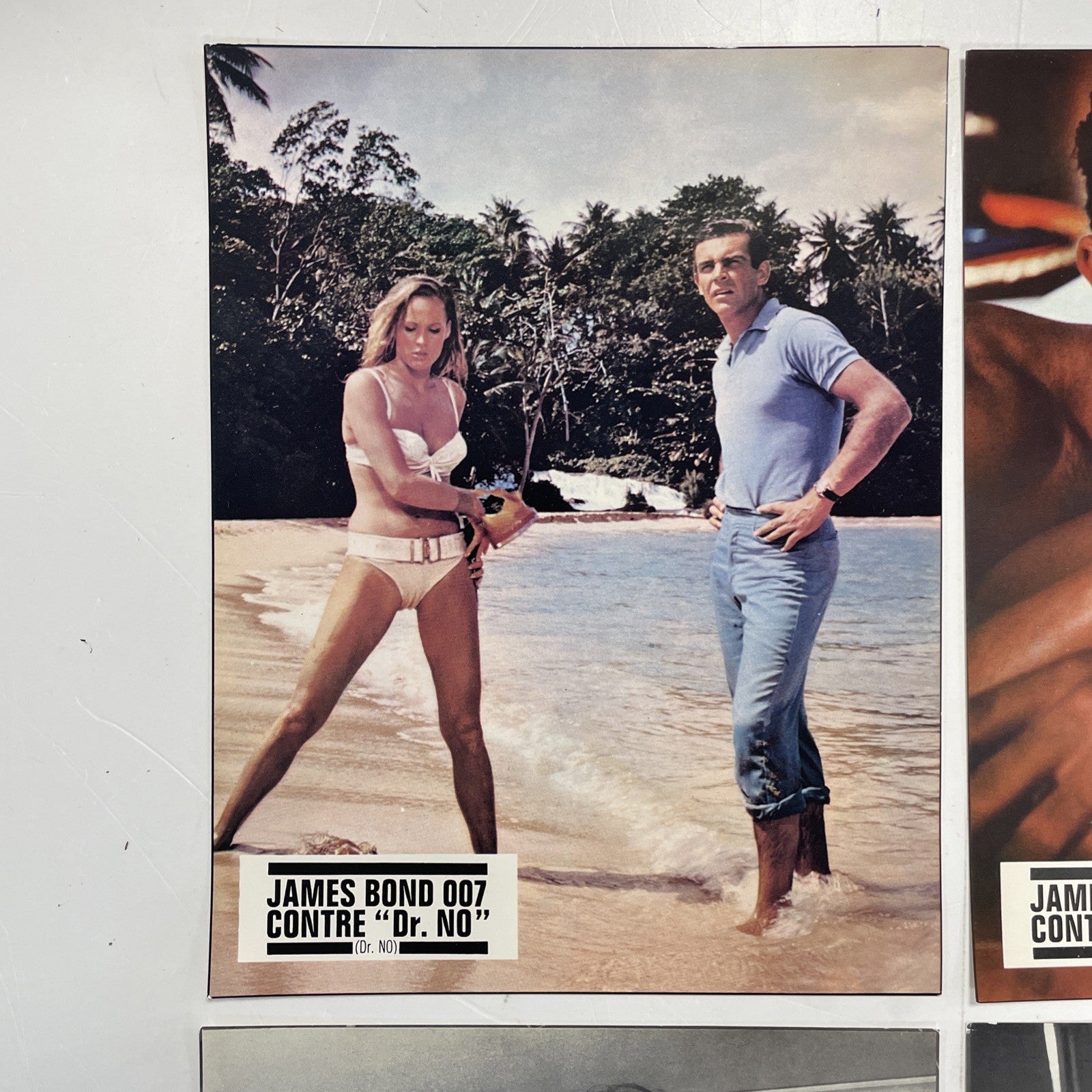 Original French lobby cards for  James Bond 007 Dr. NO. x61