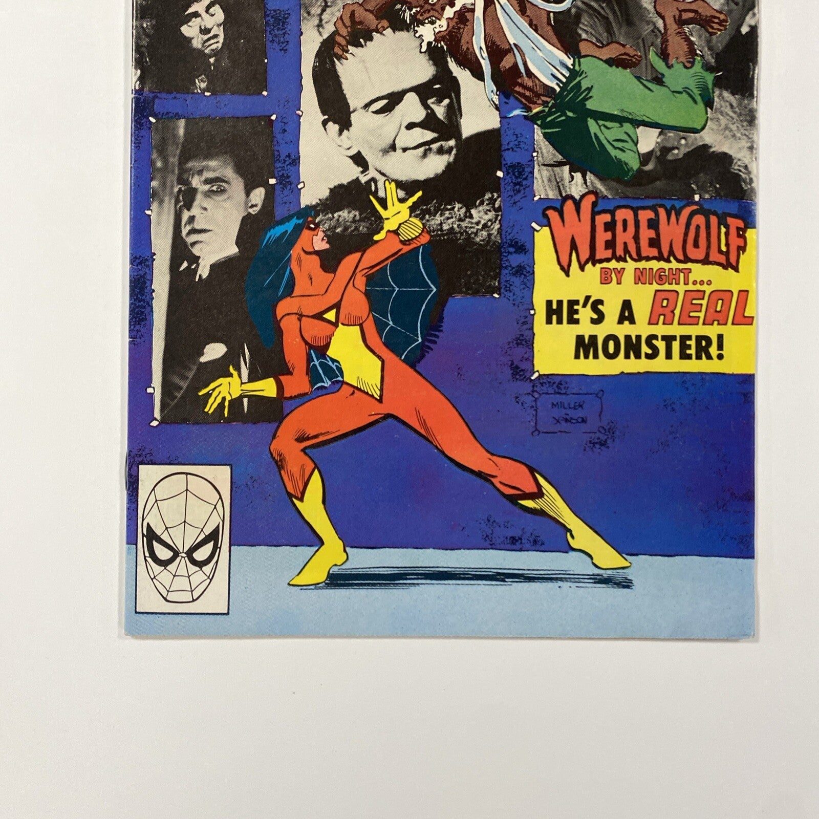Spider-Woman #32 1979 FN Frank Miller Monster Cover Pence Copy2