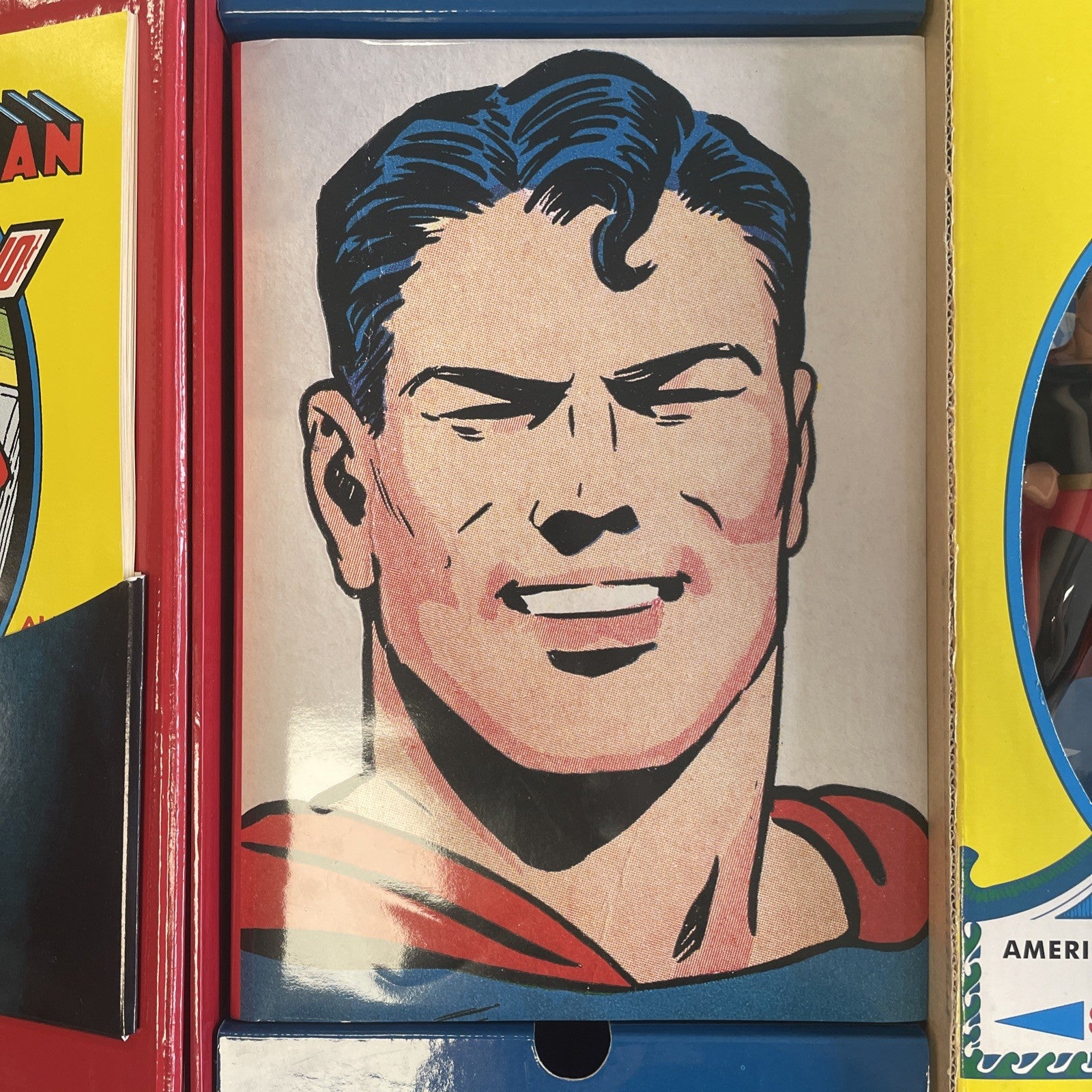 Superman Masterpiece Edition 1999 Box Set with 8" Figurine, Book & Comic Reprint5