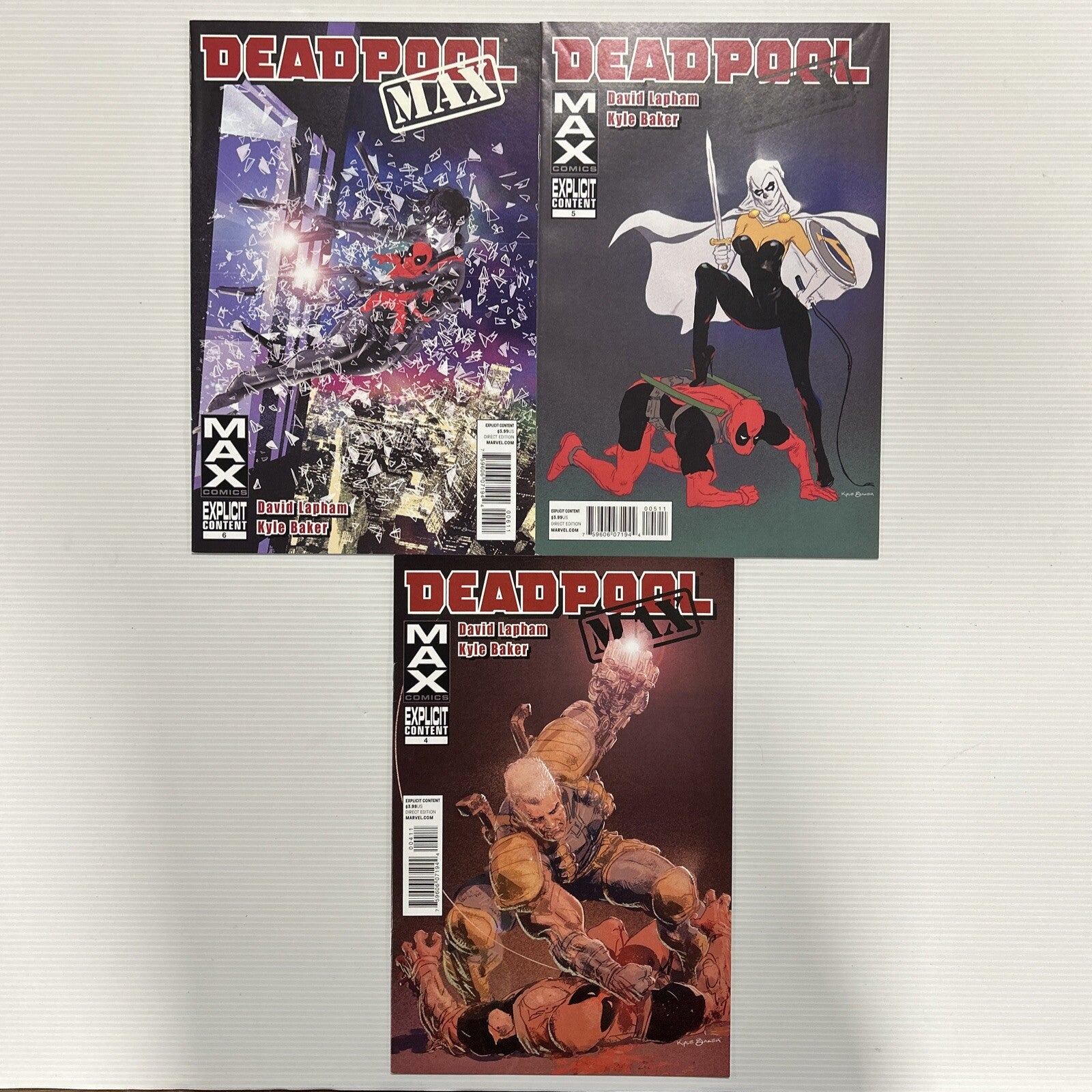 Deadpool Max #1-9 2010 NM 1st Appearance of Lady Taskmaster7