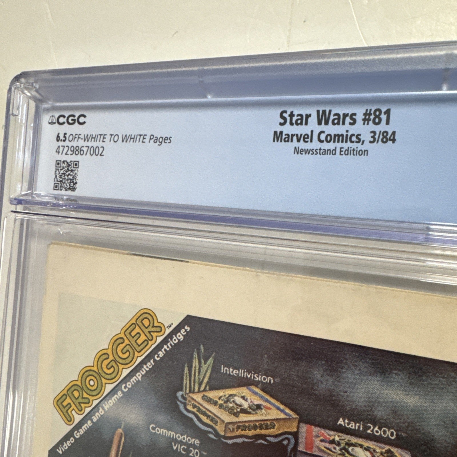 Star Wars #81 1984 CGC 6.5 Off-White to White Newsstand Boba Fett Returns5
