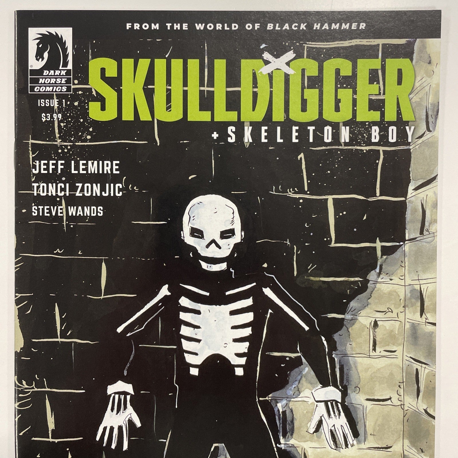 Skulldigger And Skeleton Boy #1 2019 Jeff Lemire 1:10 Variant and regular cover2