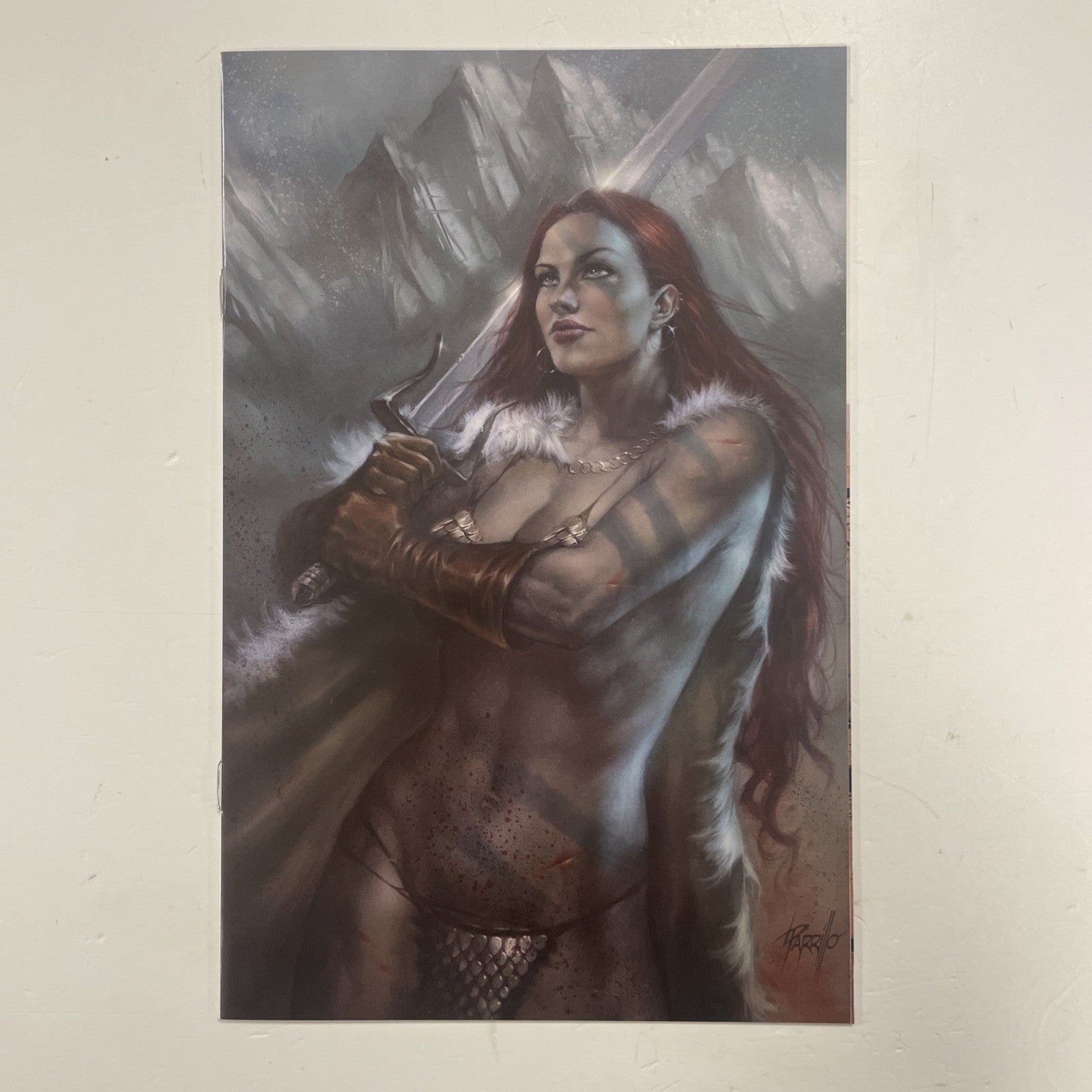 Red Sonja #1 2019 NM Lucio Parrillo Scotts Virgin Variant 1/4000
