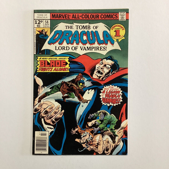 The Tomb of Dracula #58 1977 FN/VF Pence Copy