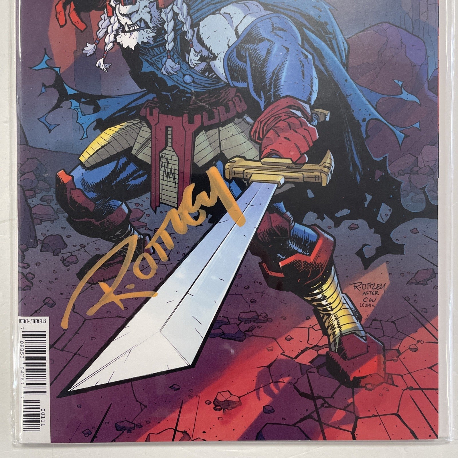 Invincible Universe Battle Beast #1 2025 NM Signed by Ryan Ottley w/CoA Image2