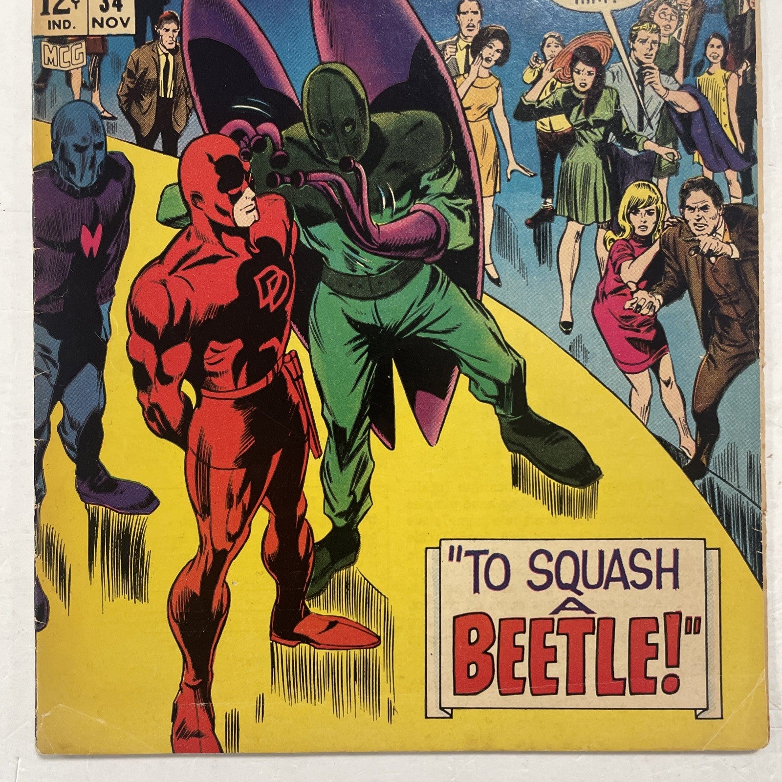 Daredevil #34 1967 VG/FN Pence Copy2